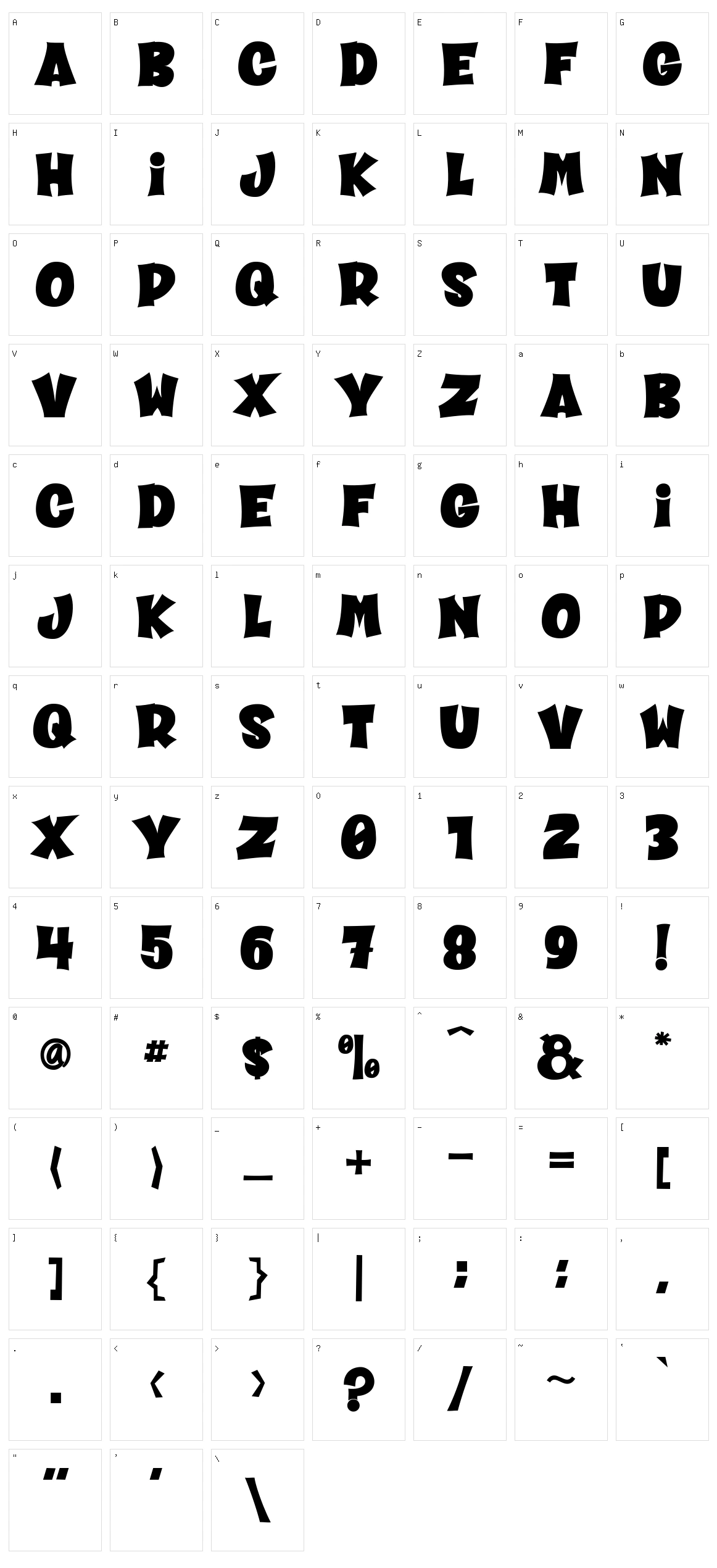 Cheese Roll Character Set