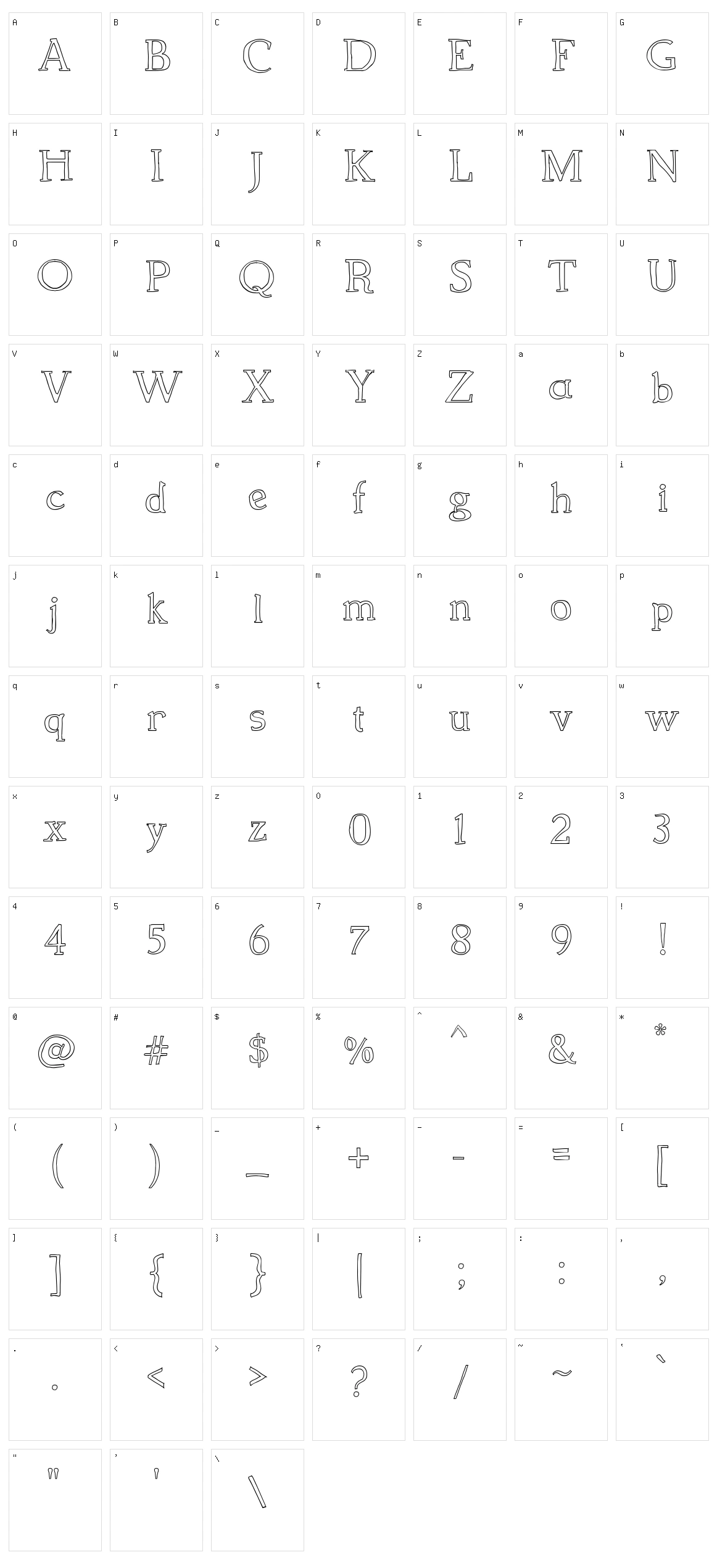 Children's Book Character Set