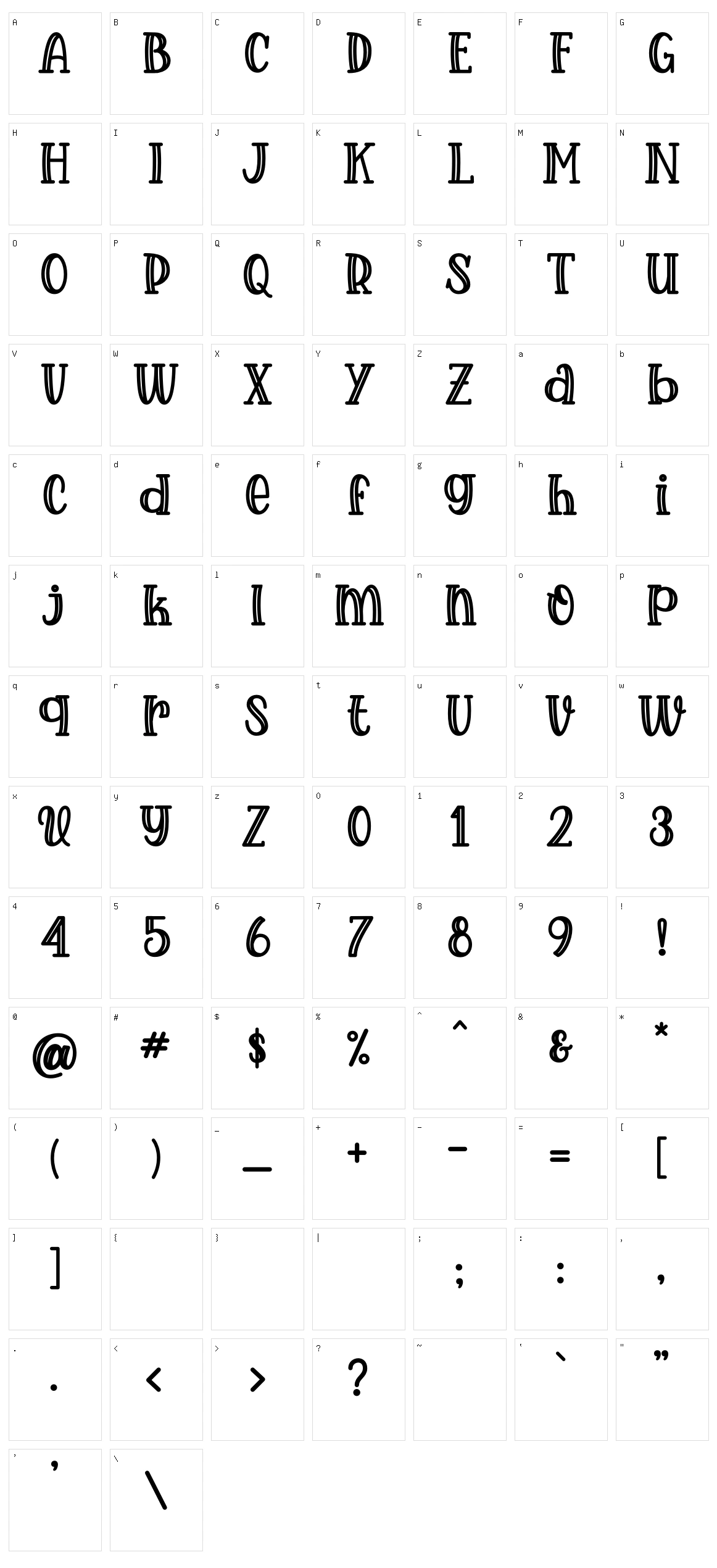 Choco Cookies Character Set