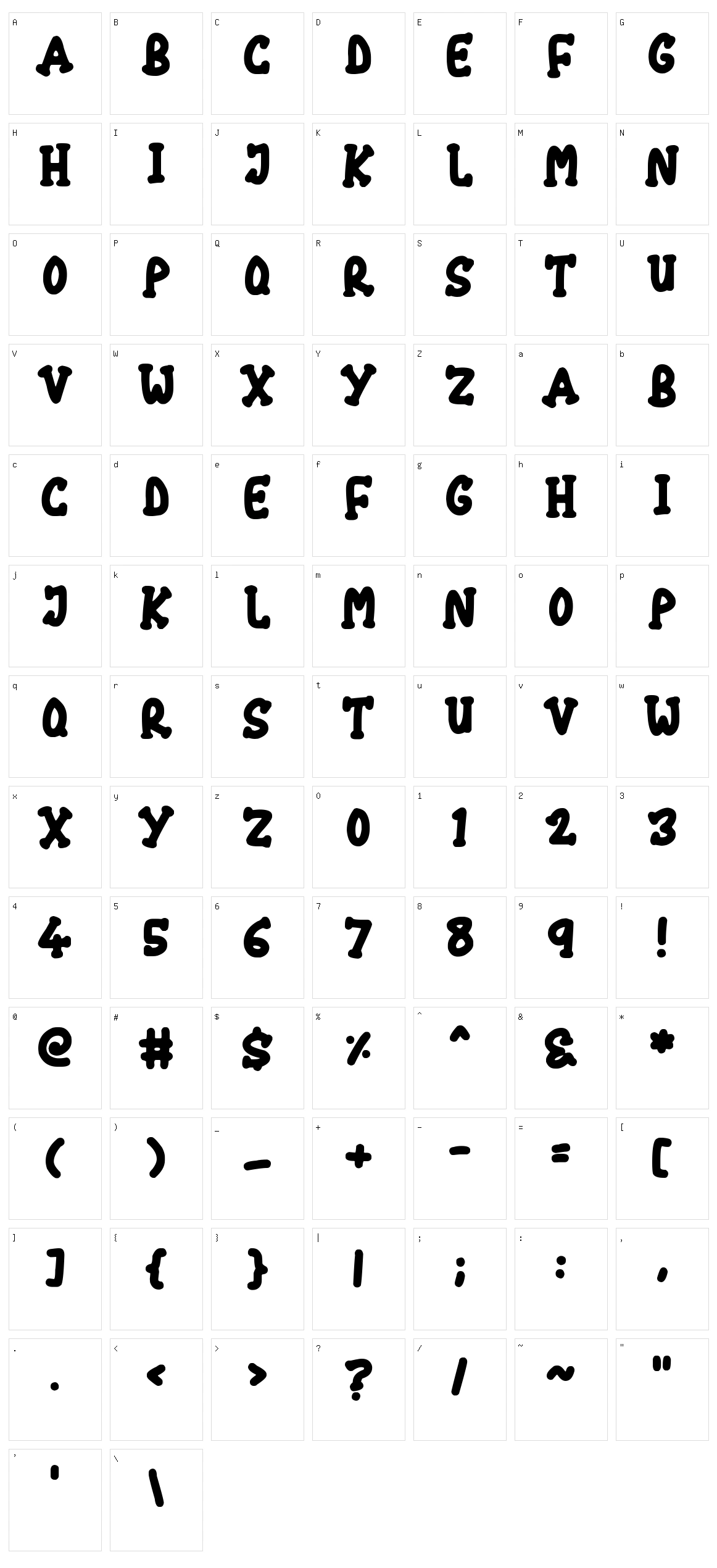 Chubby Character Set