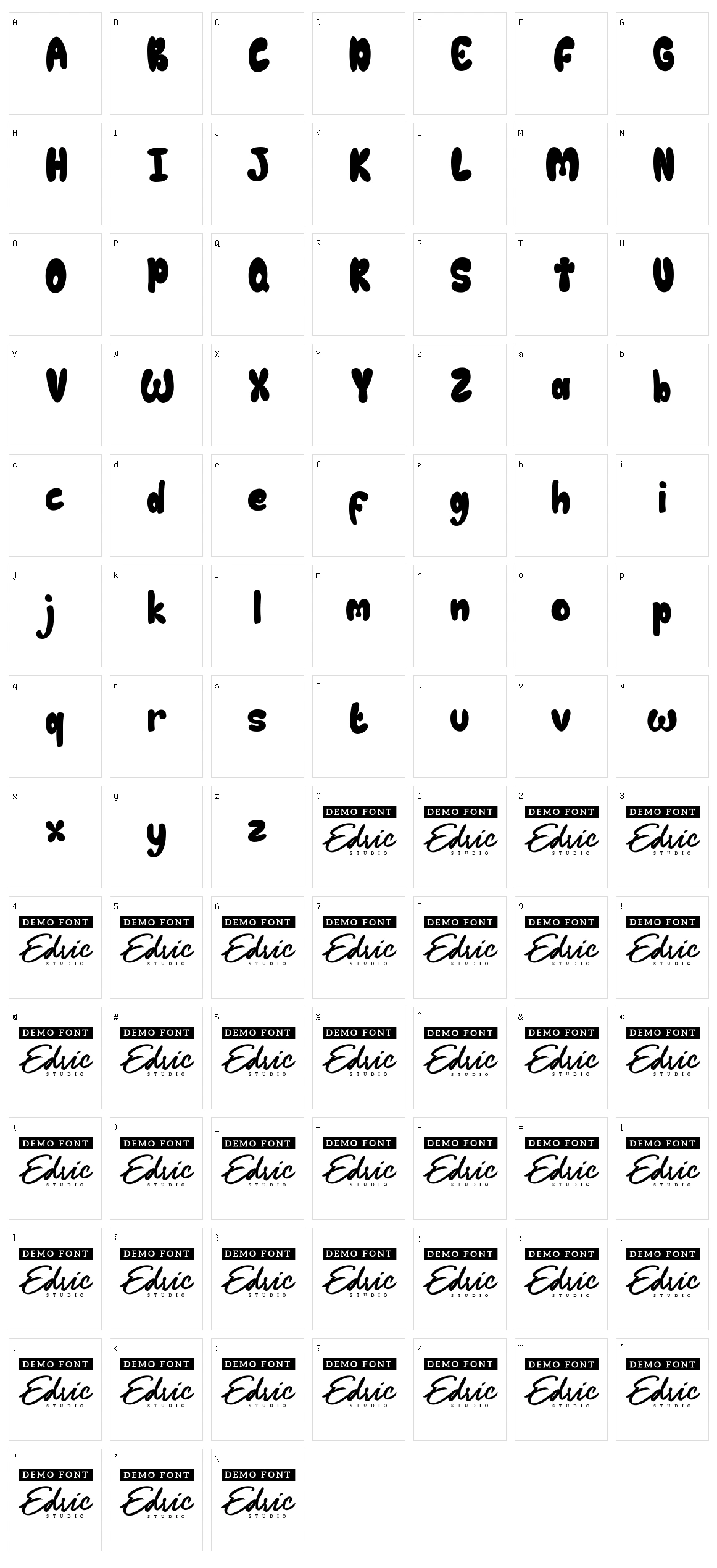 Chubby Toon Character Set