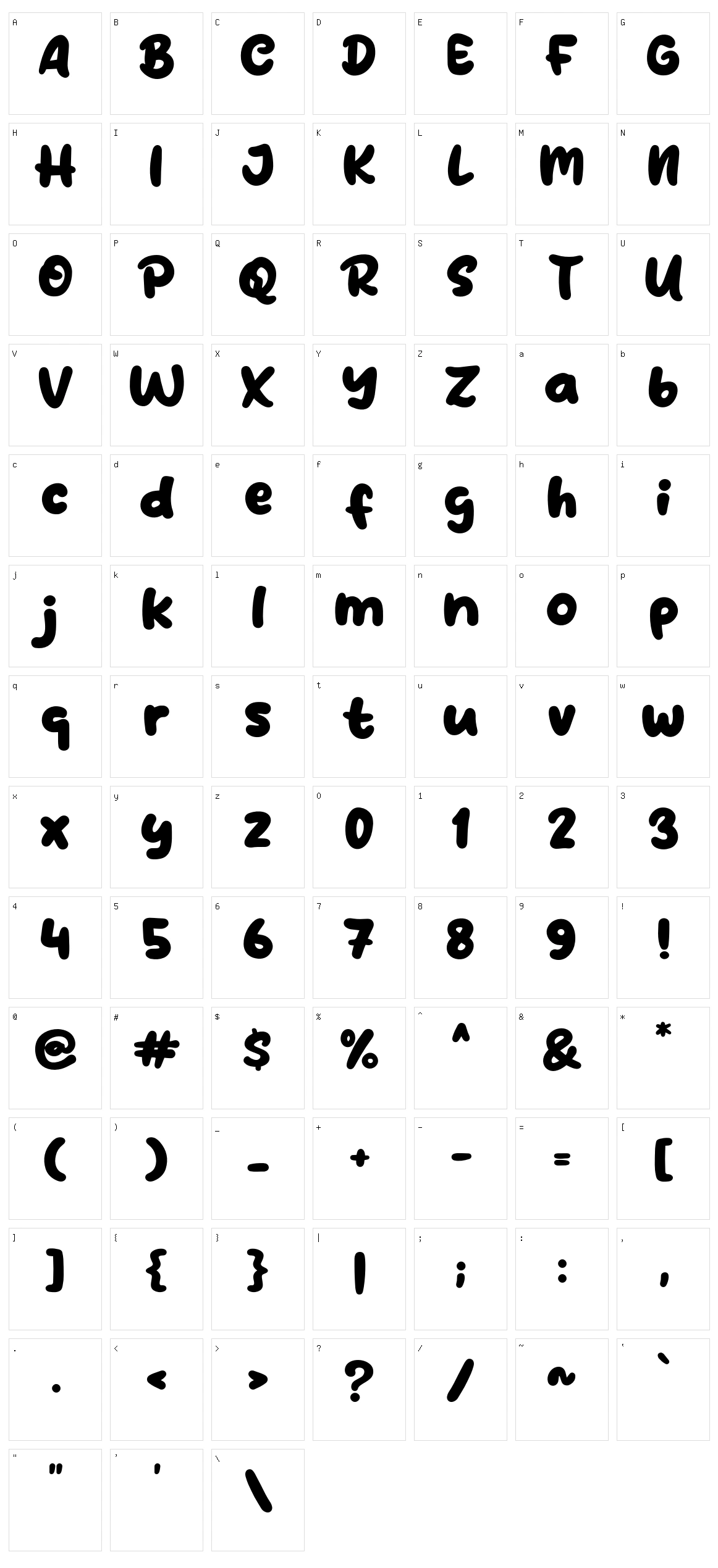 Clap Hand Character Set