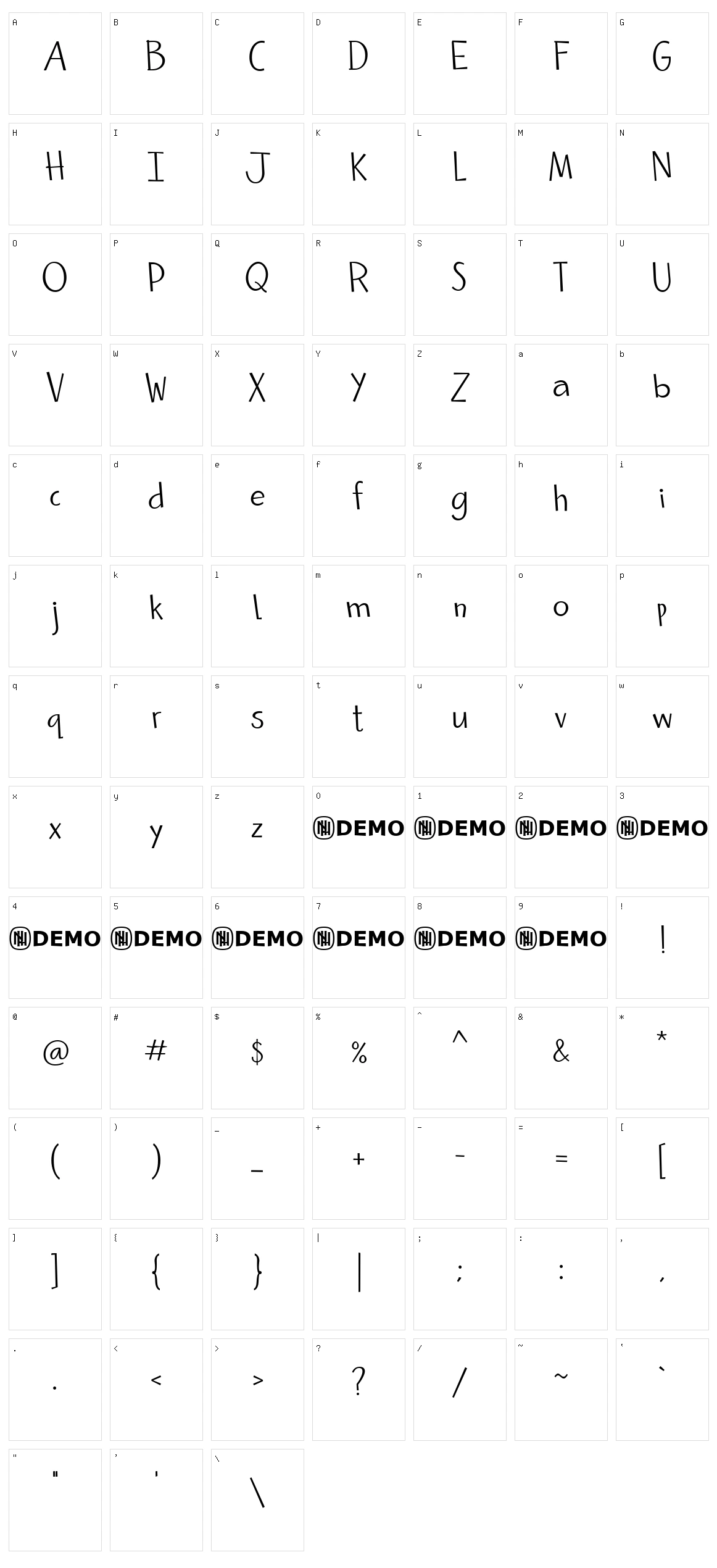 Closely Related Character Set