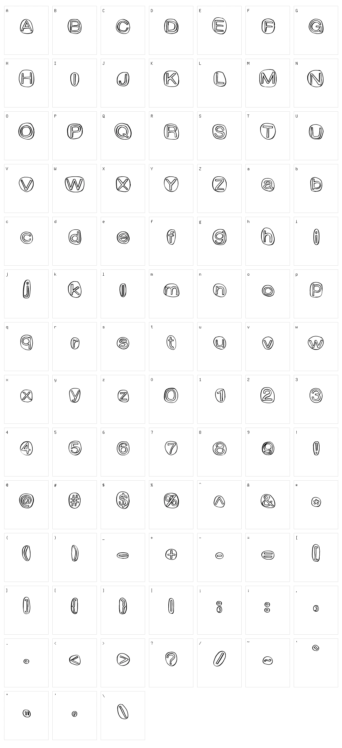 Clown Shoes Character Set