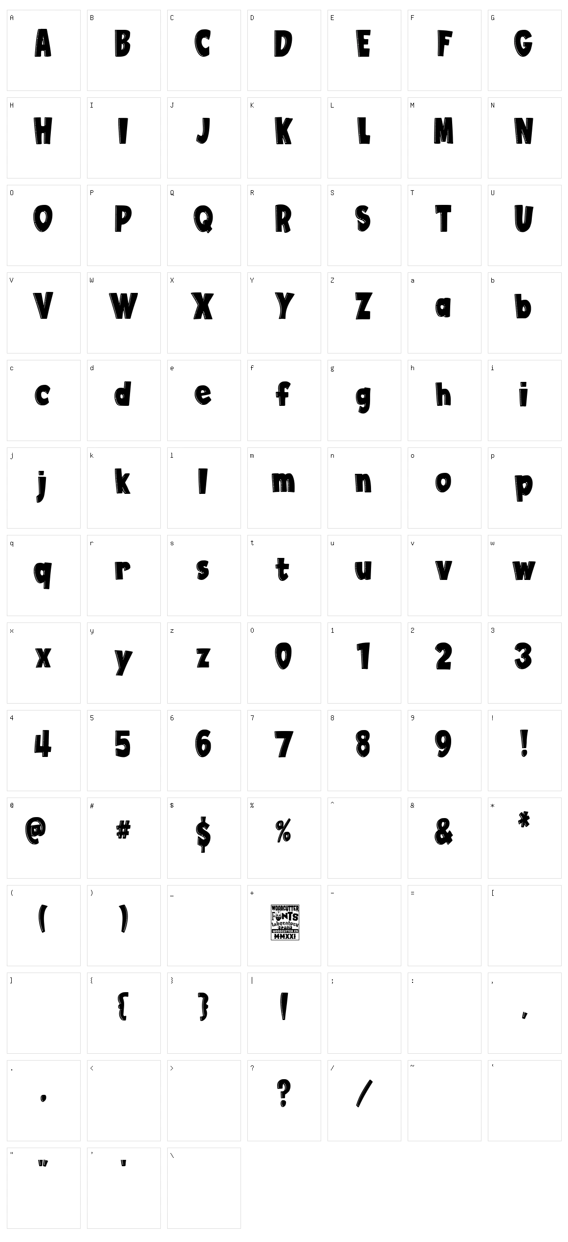 Clows Brotherhood Character Set