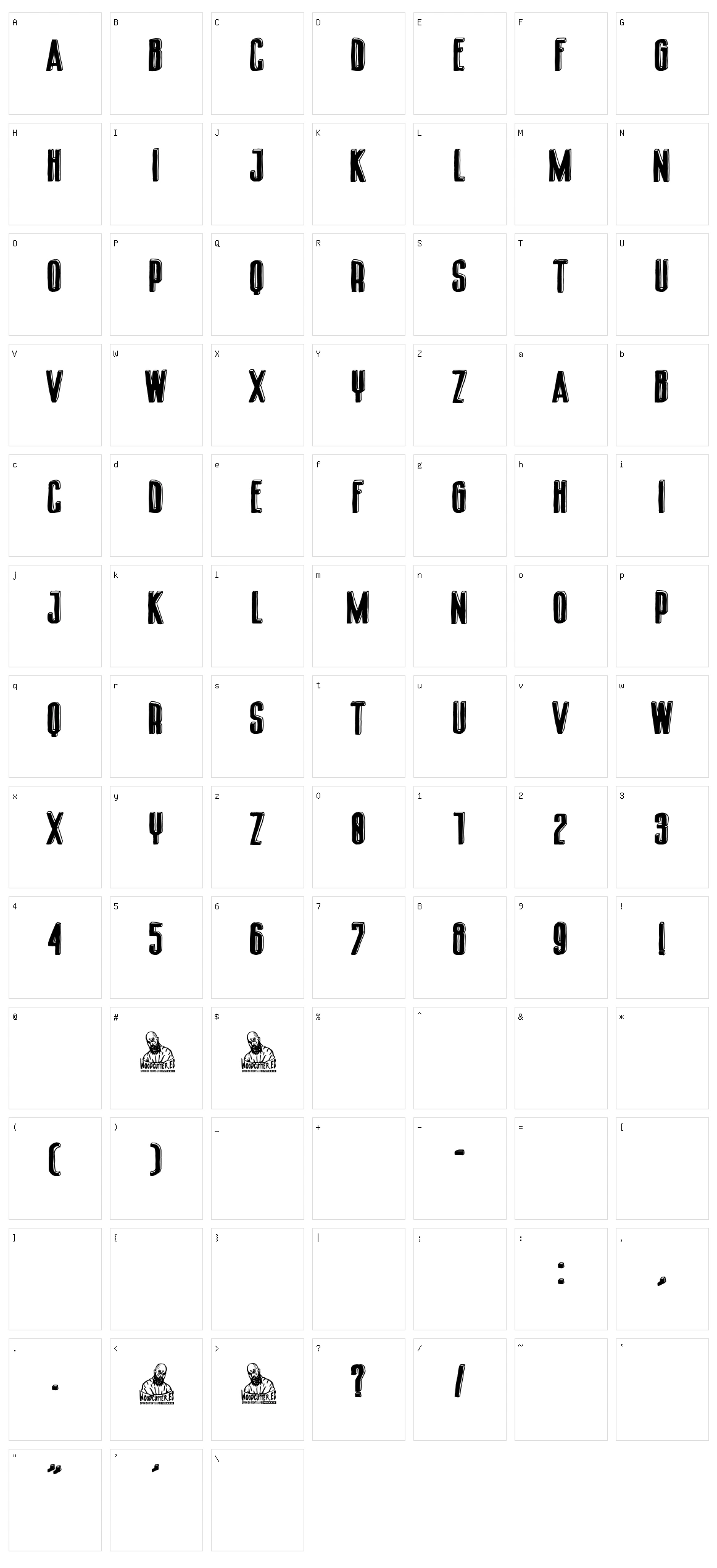 Comedy Channel 01 Character Set