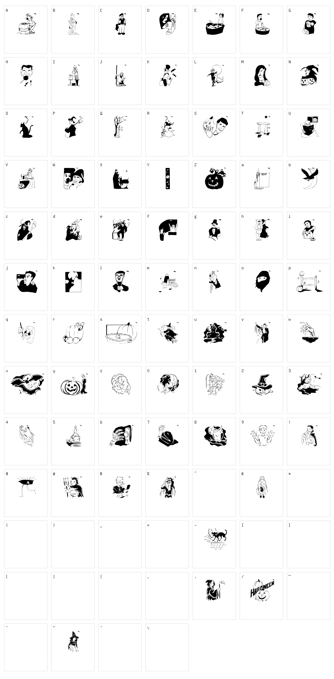 Hello Vienna 2005 Character Set