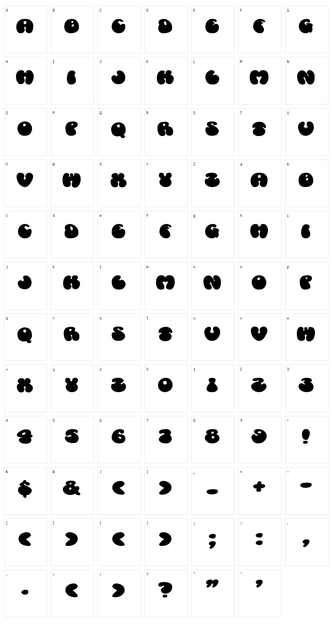 Cosmos Candy Character Set