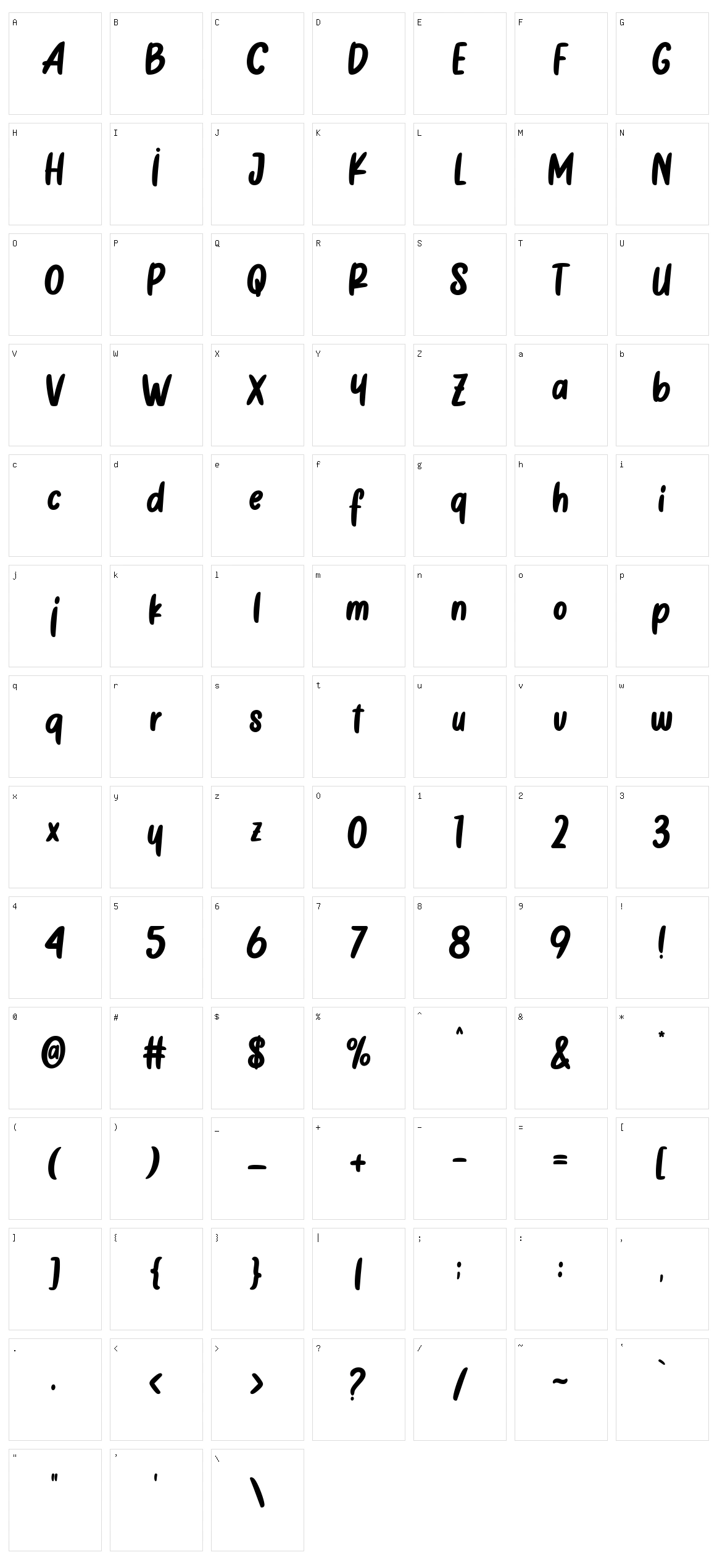 Cotton Butter Character Set