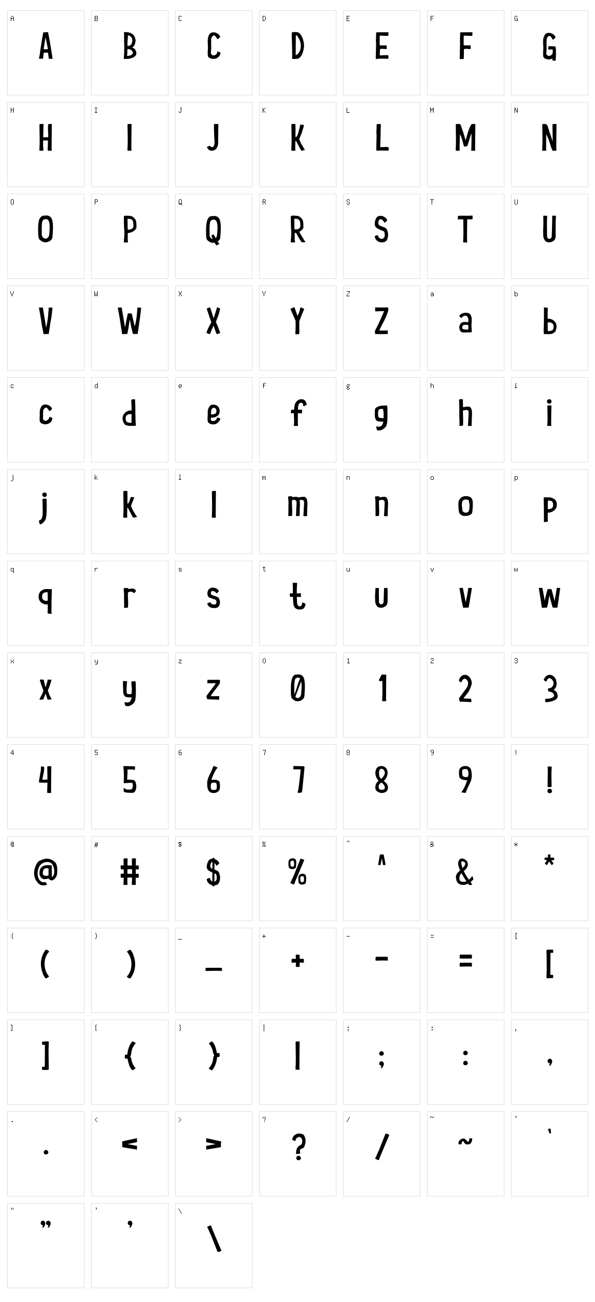 Courage Kid Character Set