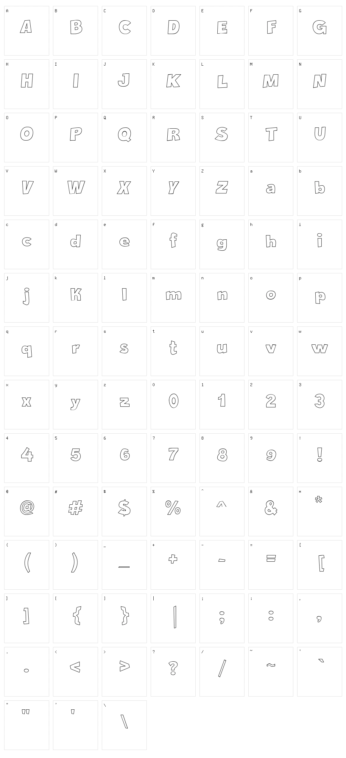 Crazy Krabs Character Set