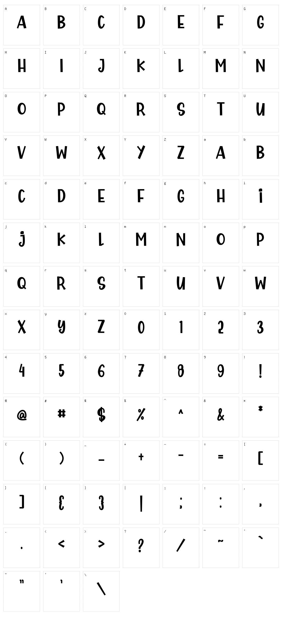 Crispy Duck Character Set