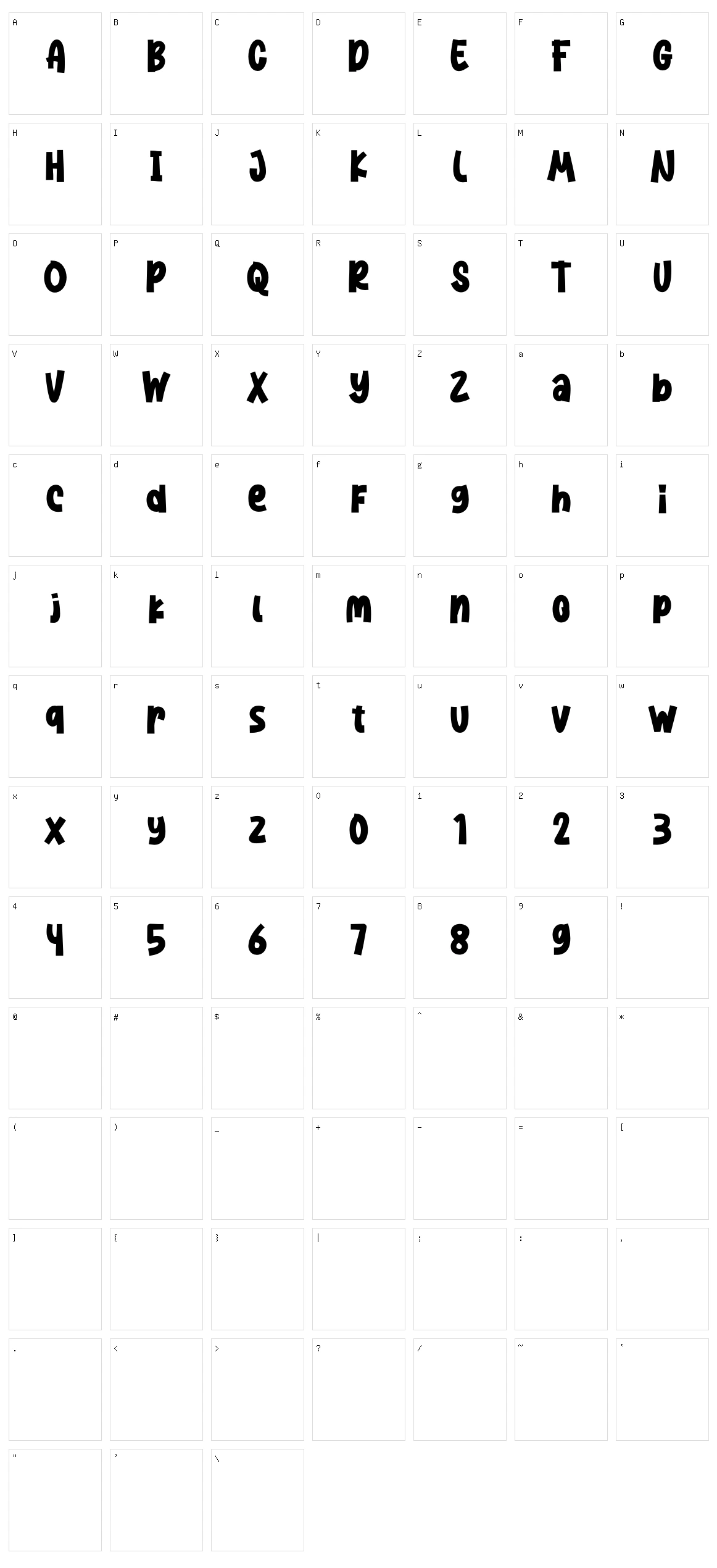 Dance Today Character Set