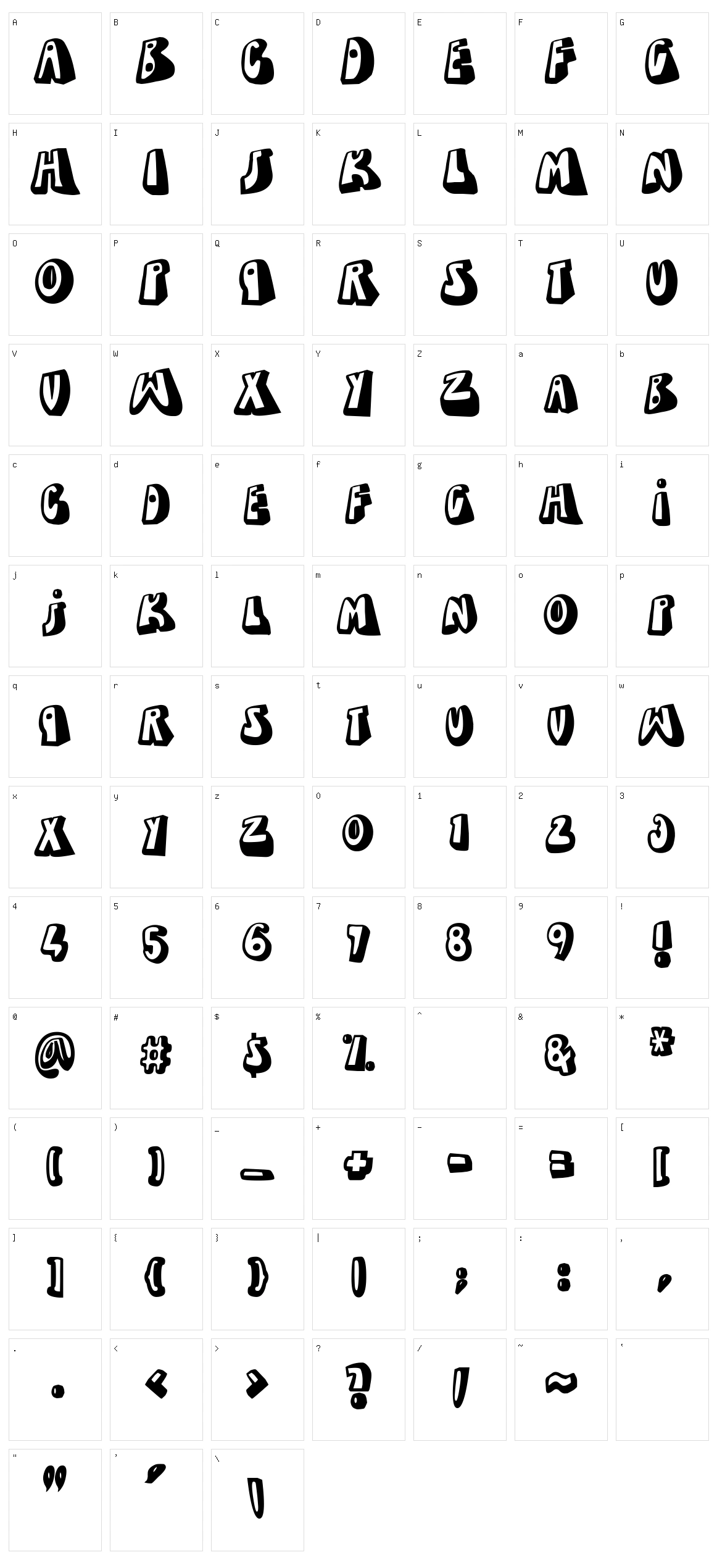 Dead Wallace Character Set