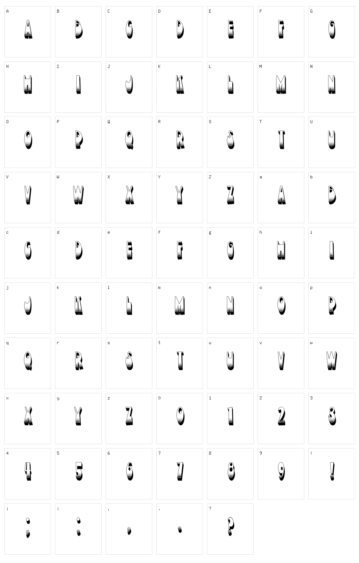 Devotion Character Set