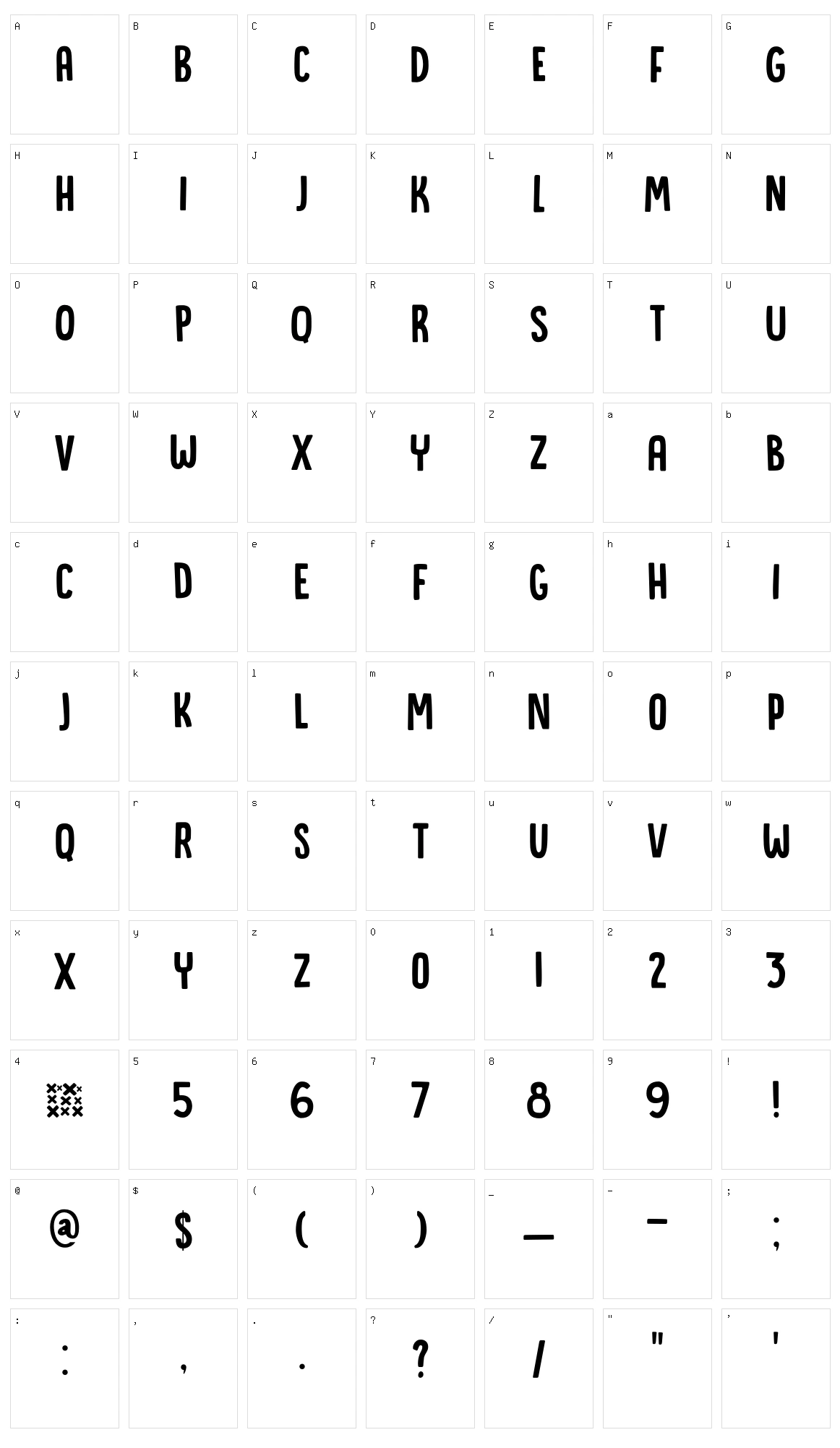 DK Canoodle Character Set