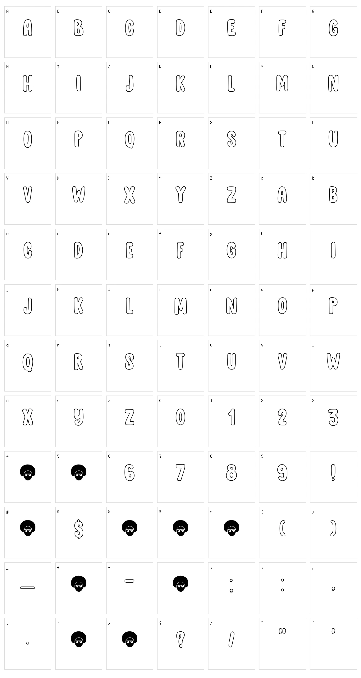 DK Cool Daddy Character Set