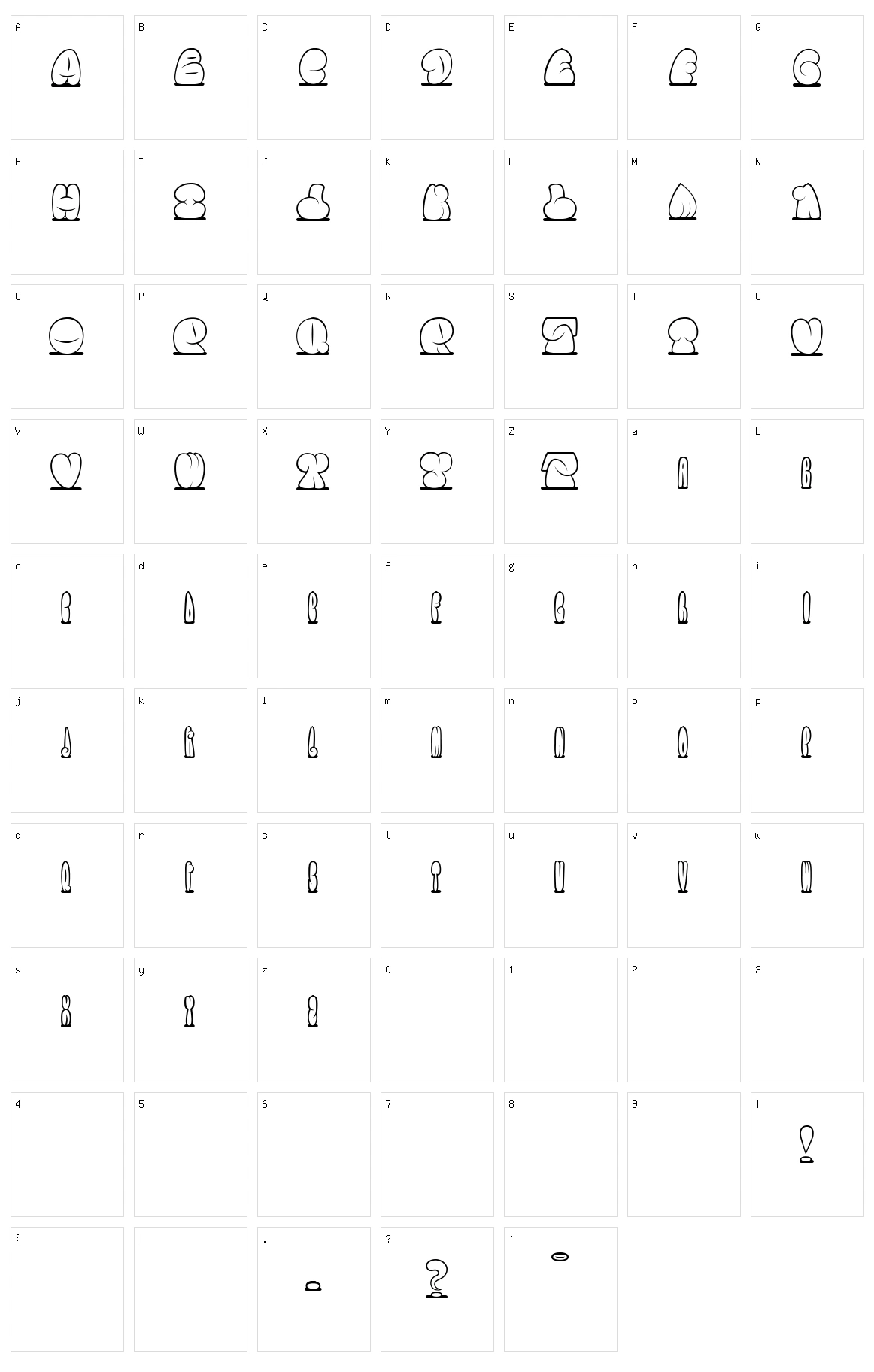 Soychango Character Set