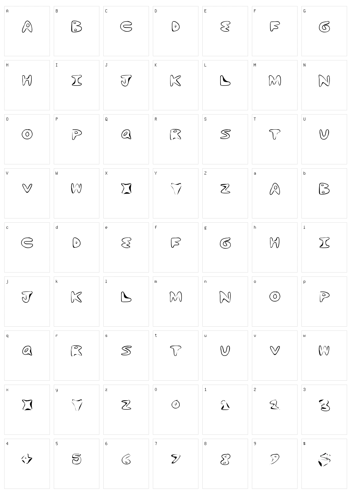 Doges Walk Character Set