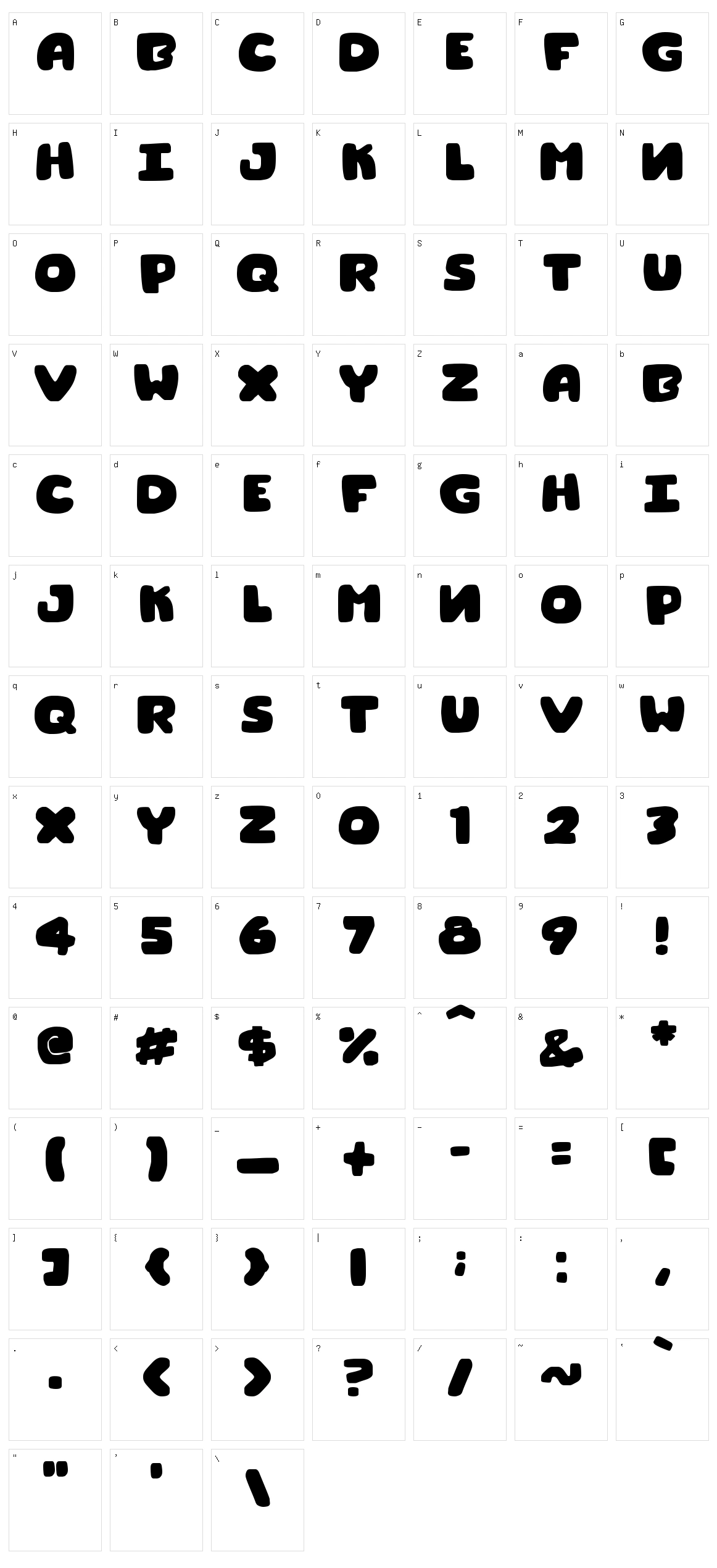 Donut Quest Character Set