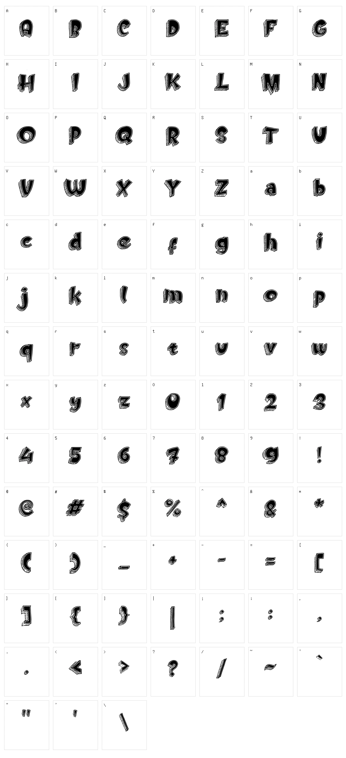Doodletoon Character Set
