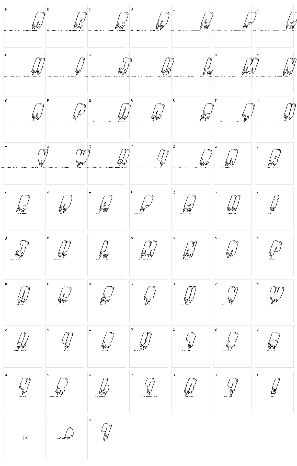 Fantom Better Character Set