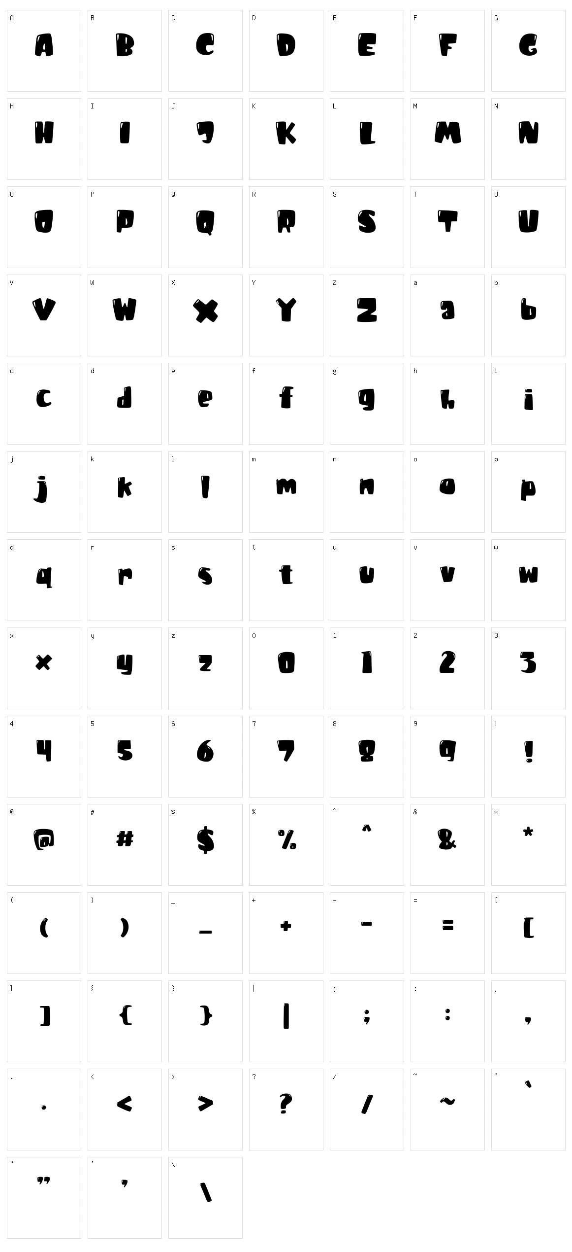 Feeling Good Character Set