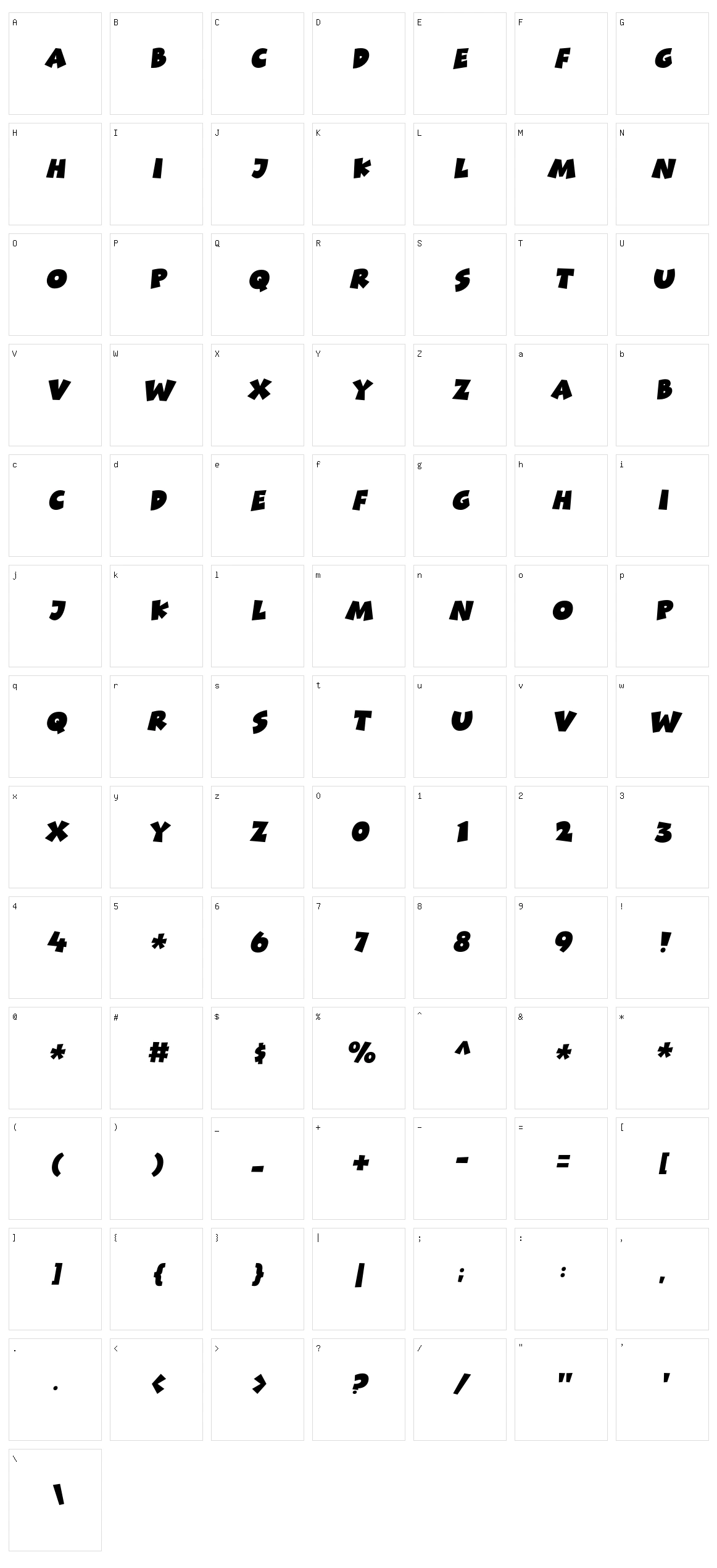 Fictional Powers Character Set