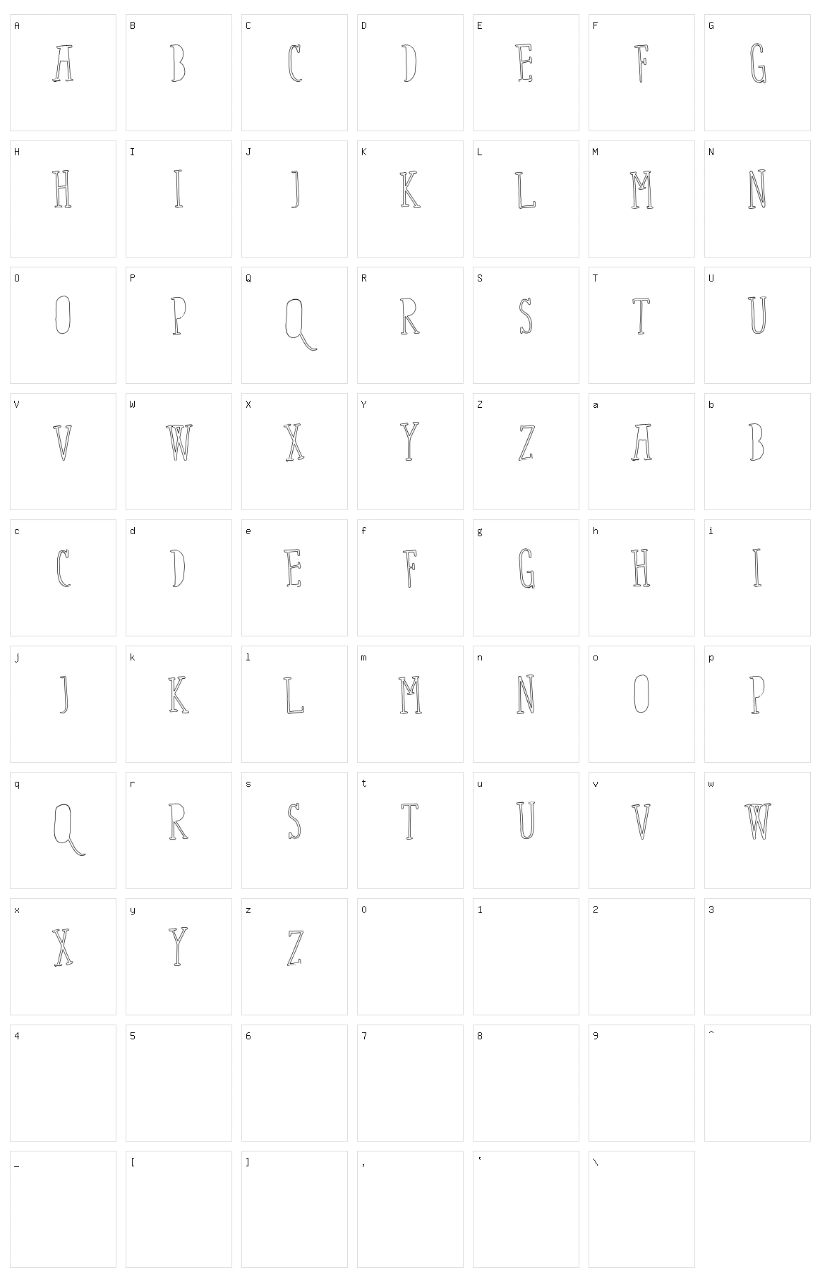 Fix You Character Set