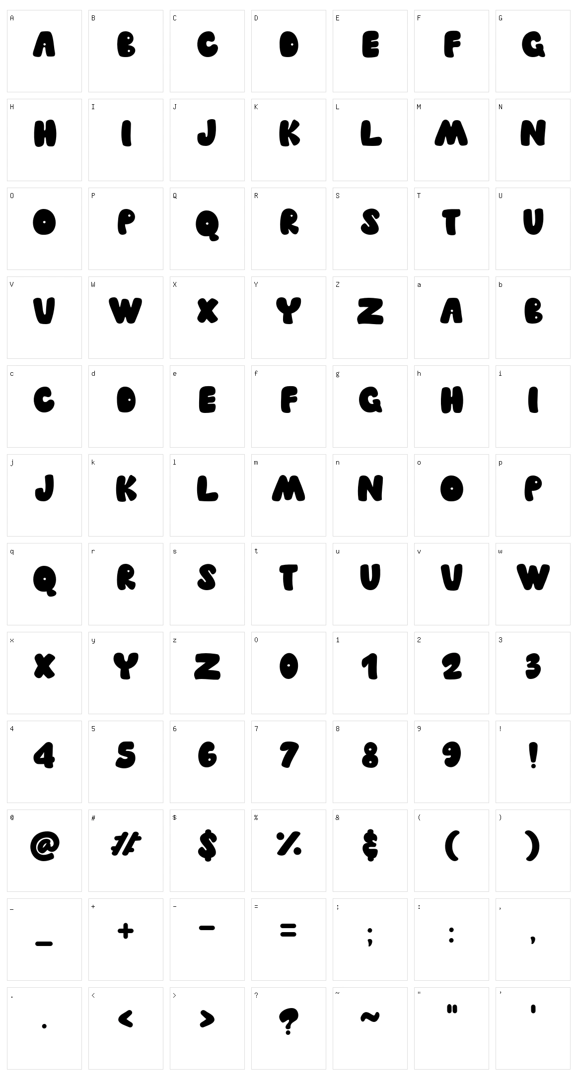 Fleshy Chubby Character Set