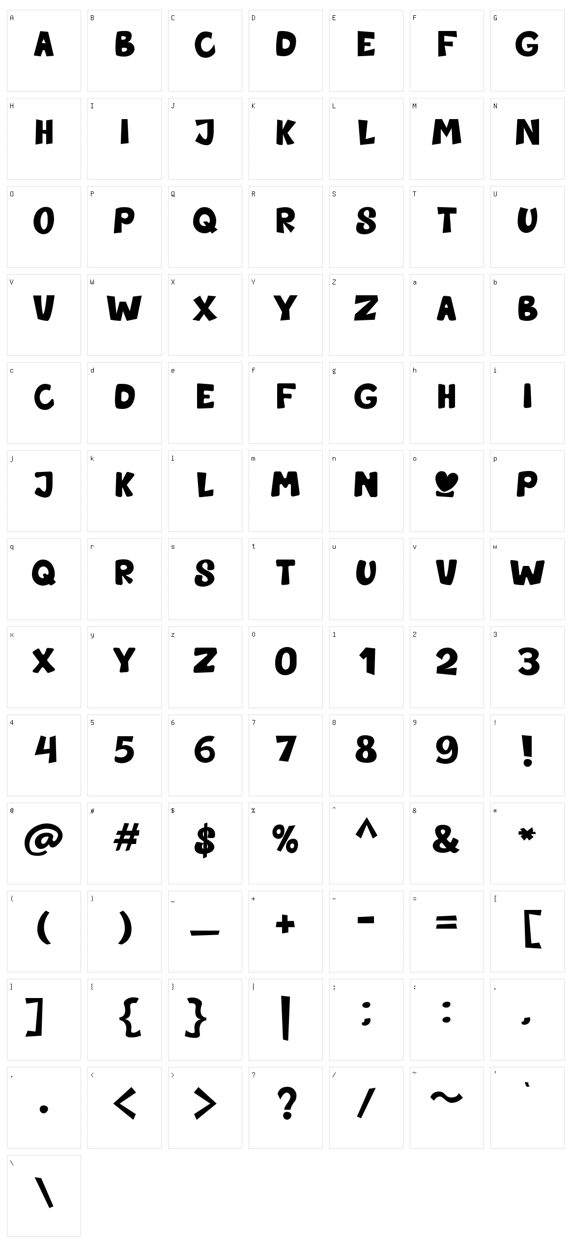 Forest And Giant Character Set