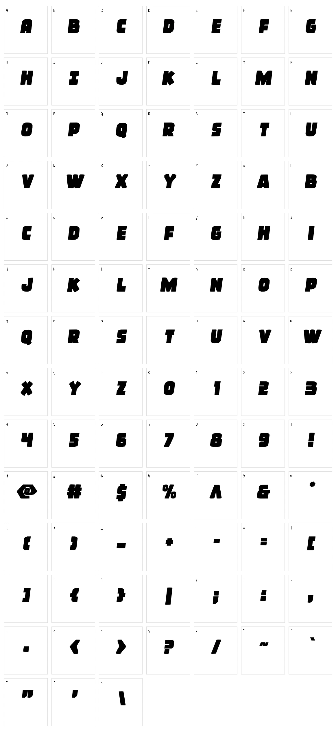 Frost Giant Character Set