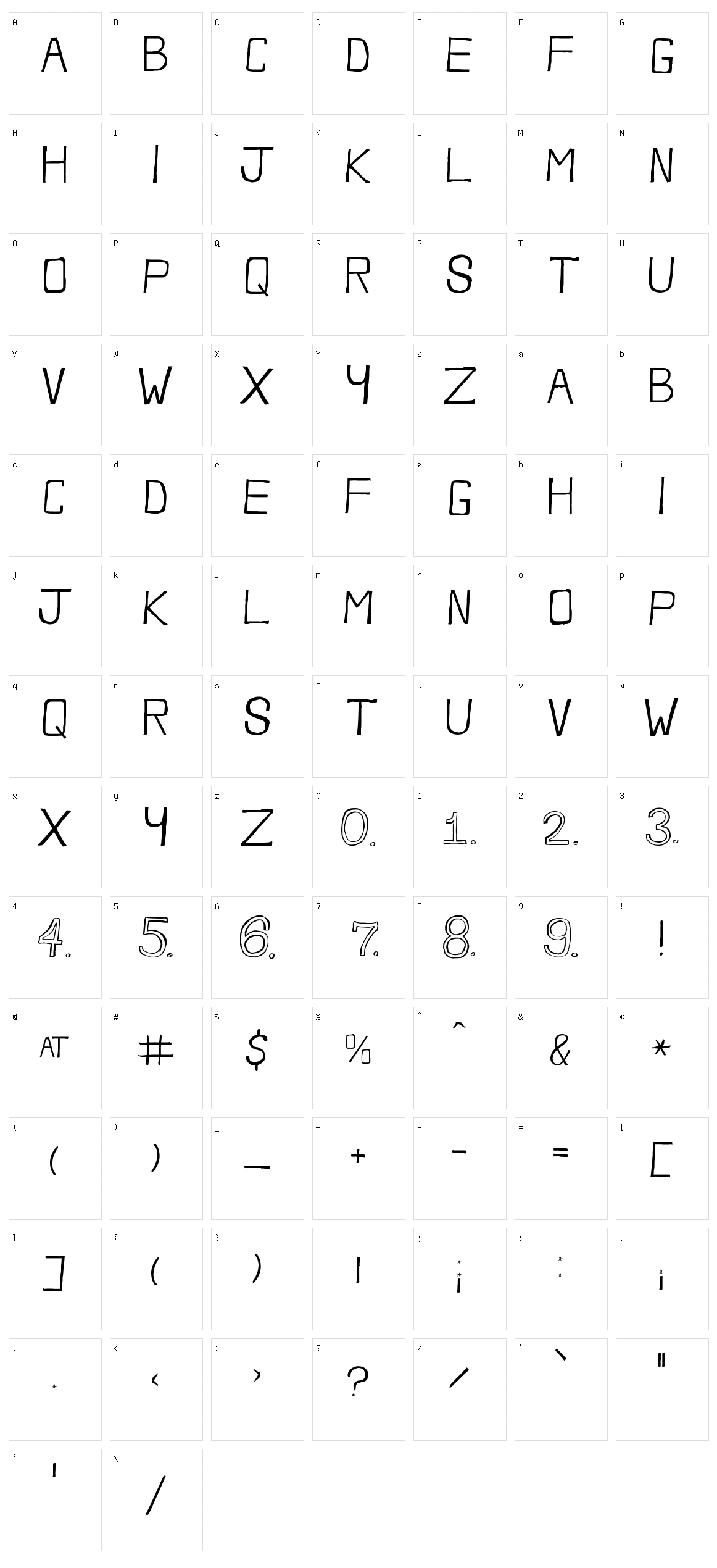 Frozen Rita Character Set