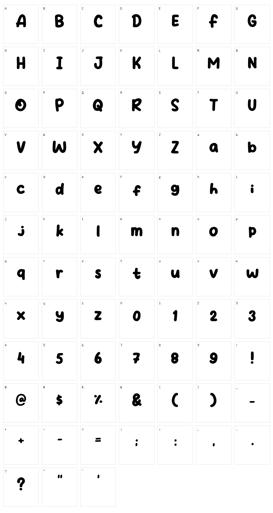 Fruit Days Character Set