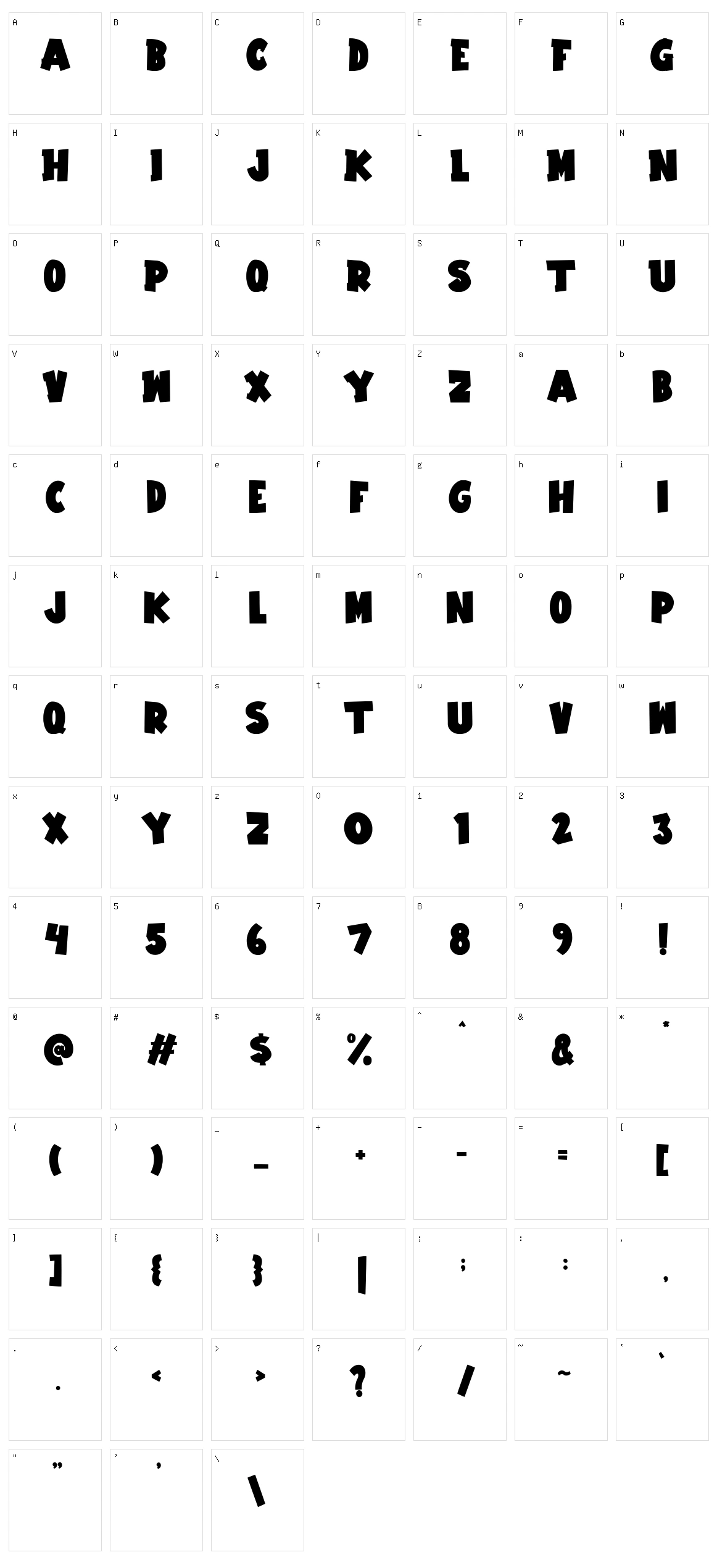 Funny Party Character Set