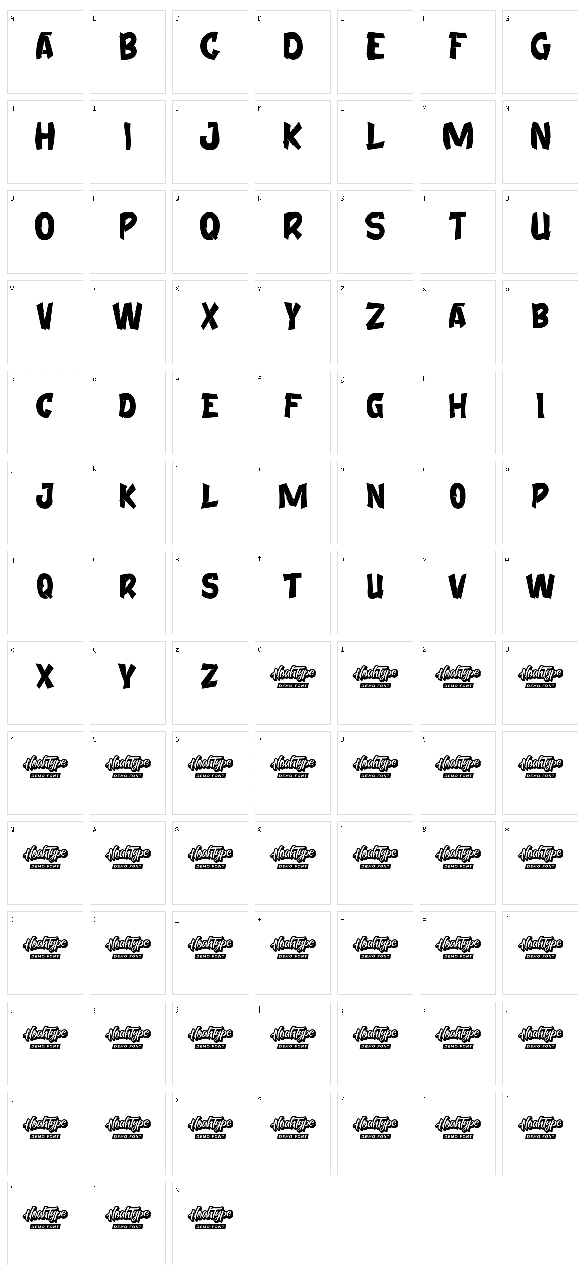 Game Online Character Set
