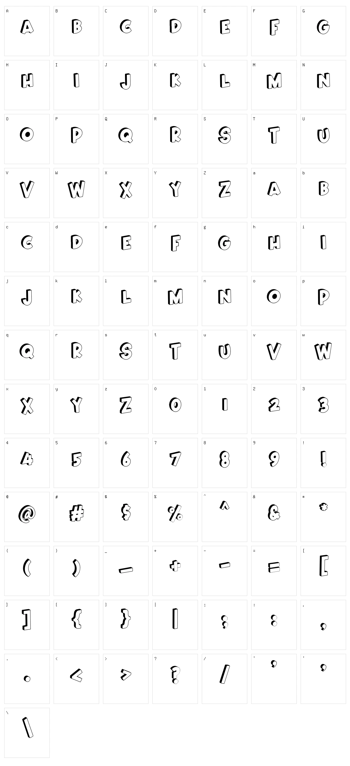 Ghibo Talk Character Set