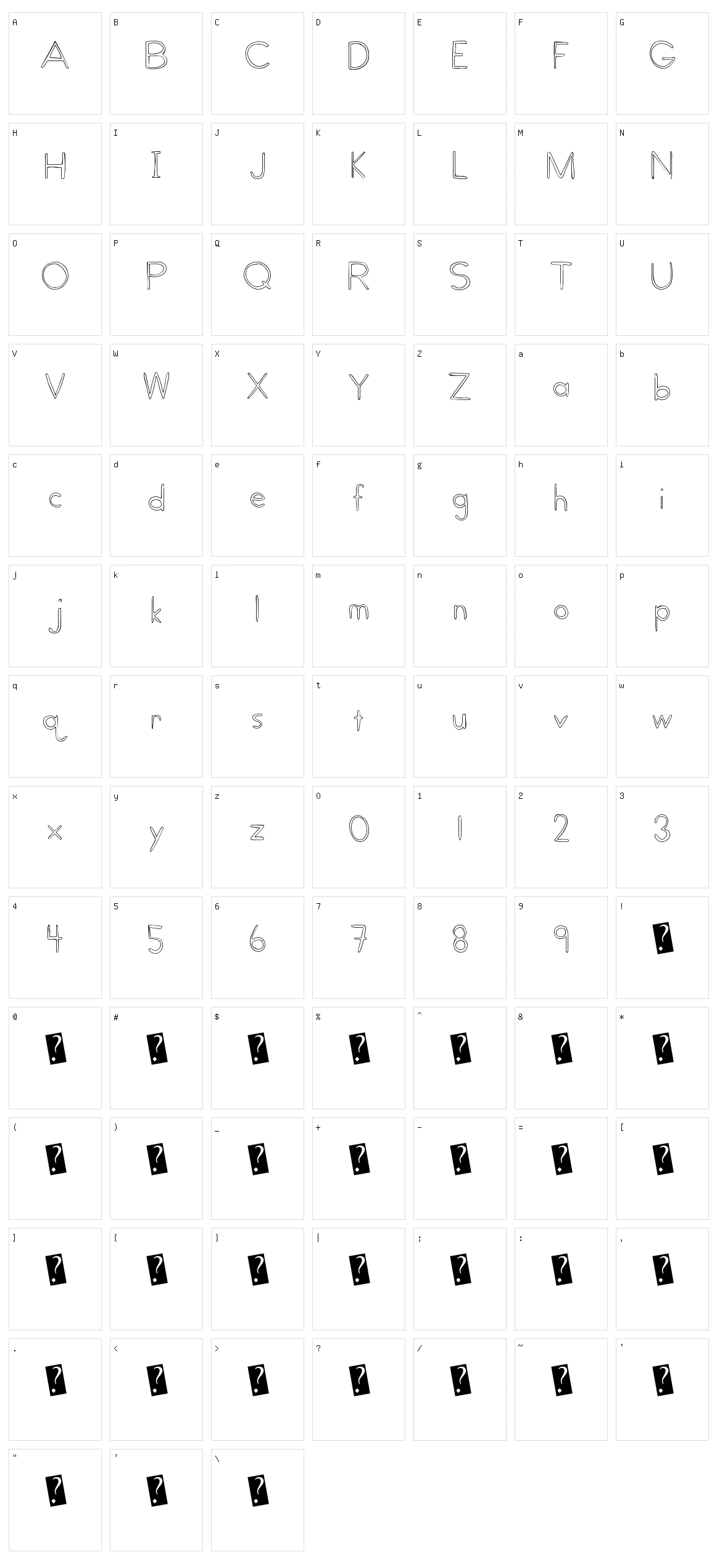 Global Village Character Set