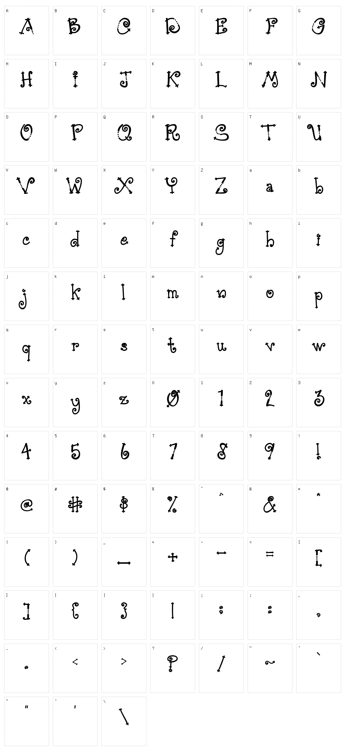 Austie Bost Simple Simon Character Set