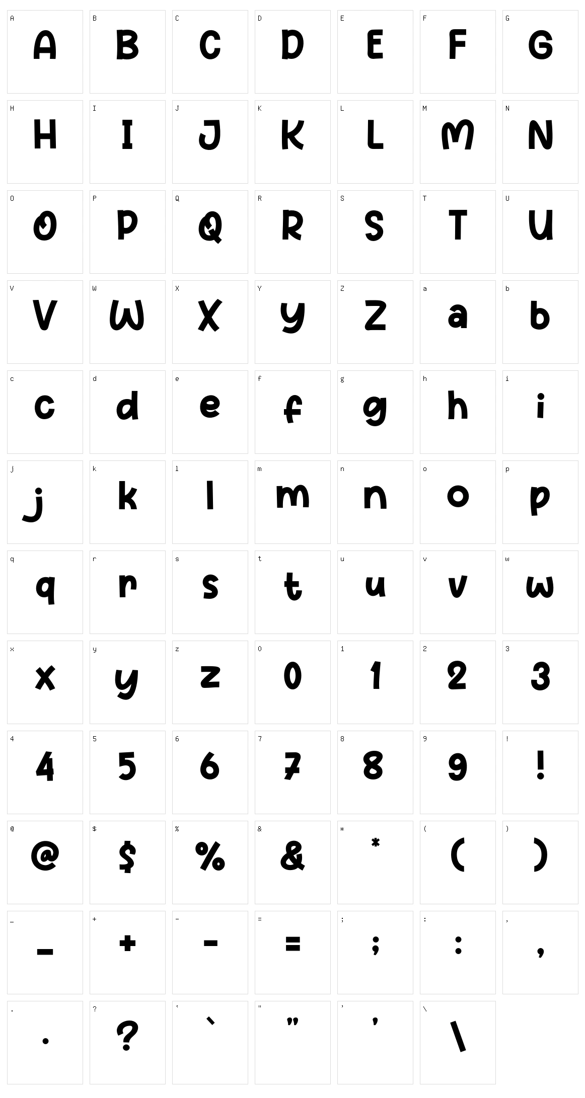 Green Smile Character Set
