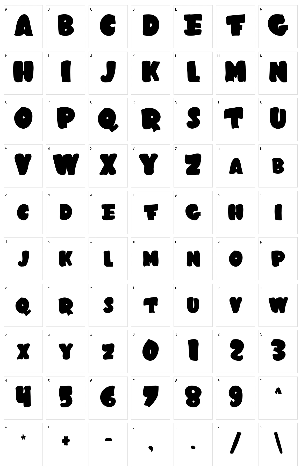 Hamasa Character Set