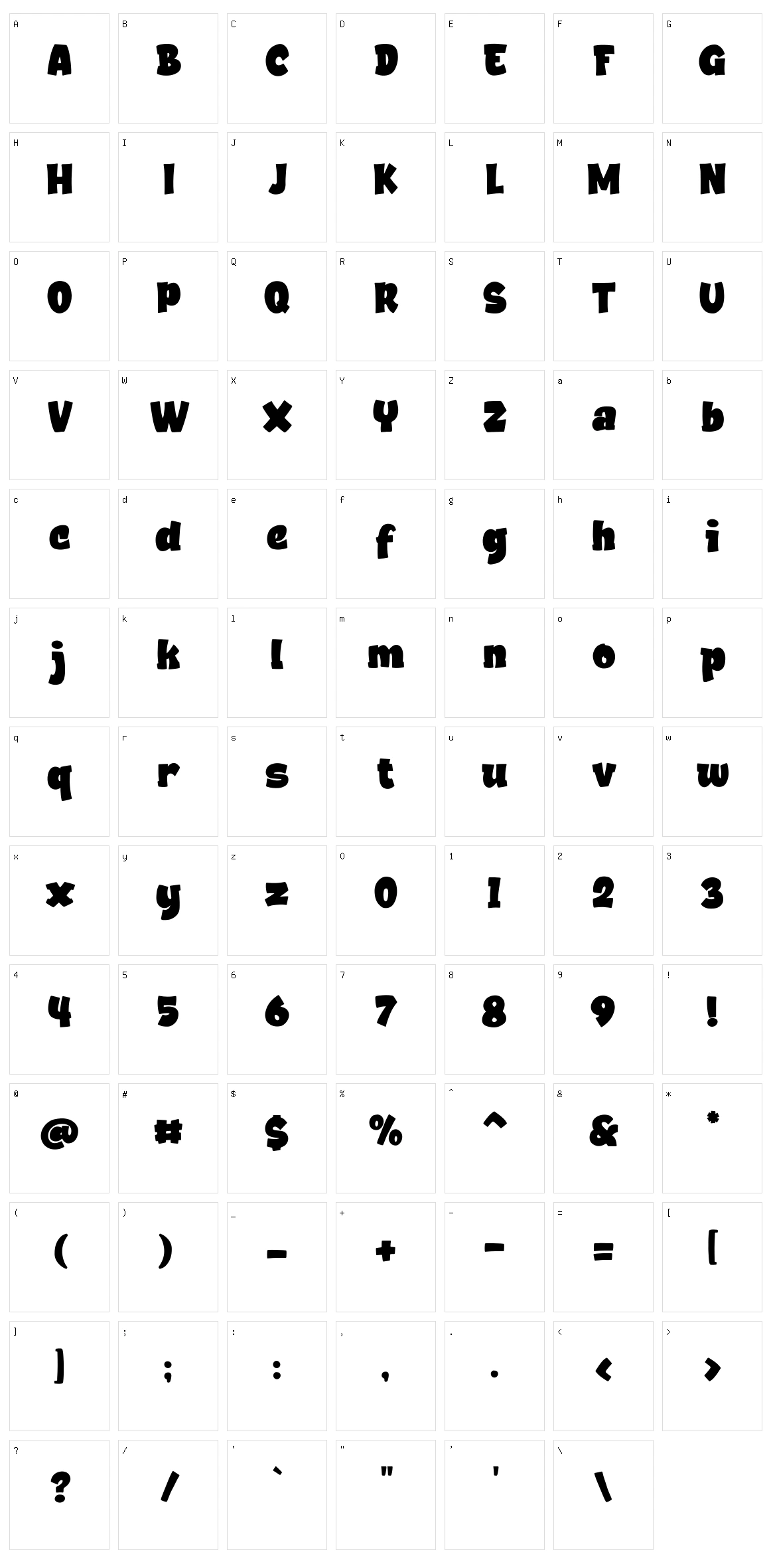 Happy Kiddy Character Set