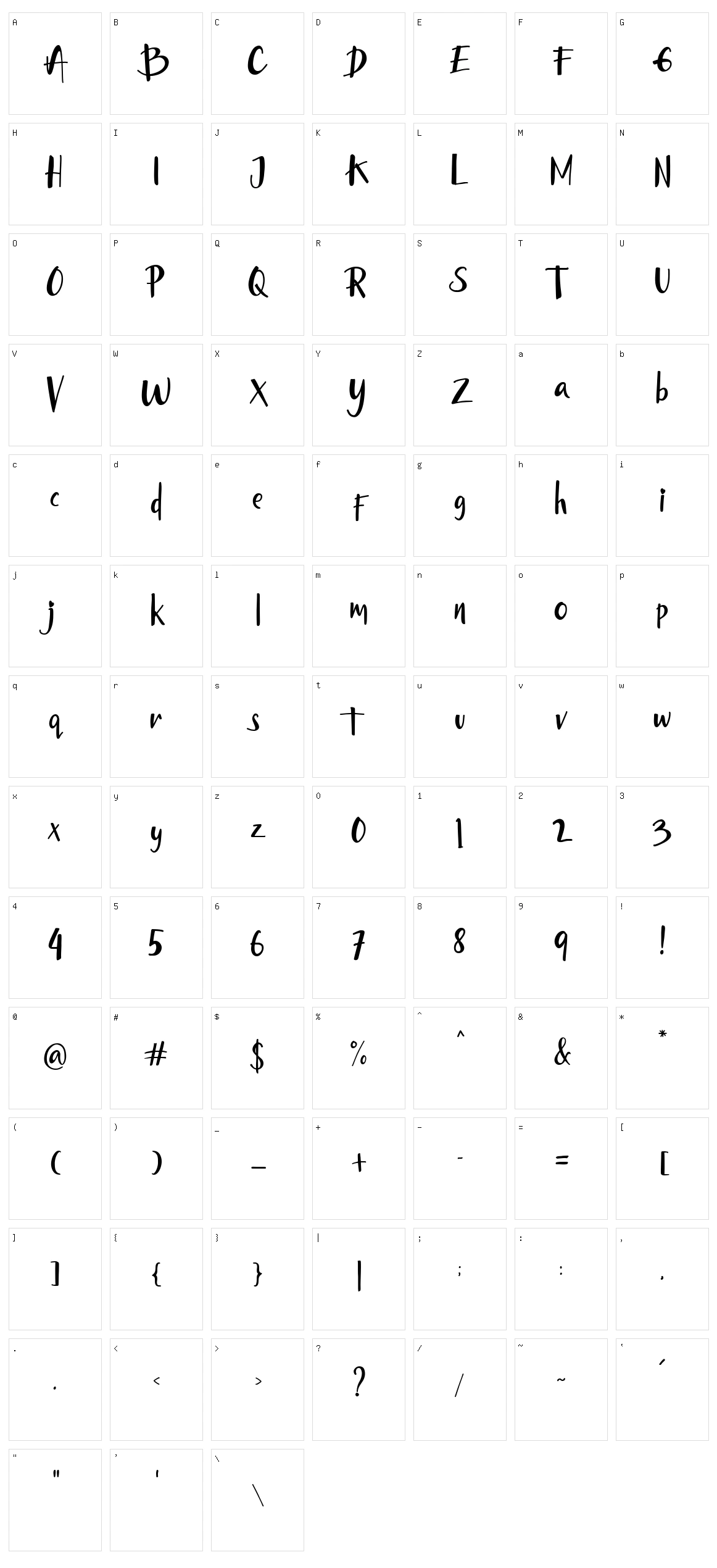 Hello Bunny Character Set