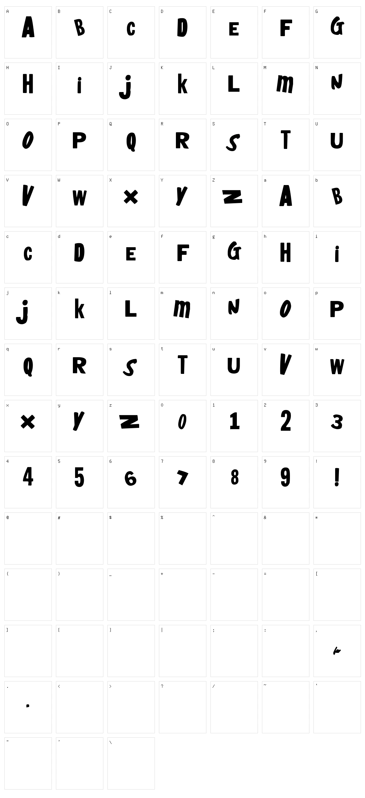 HeyBoy! HeyGirl! Character Set