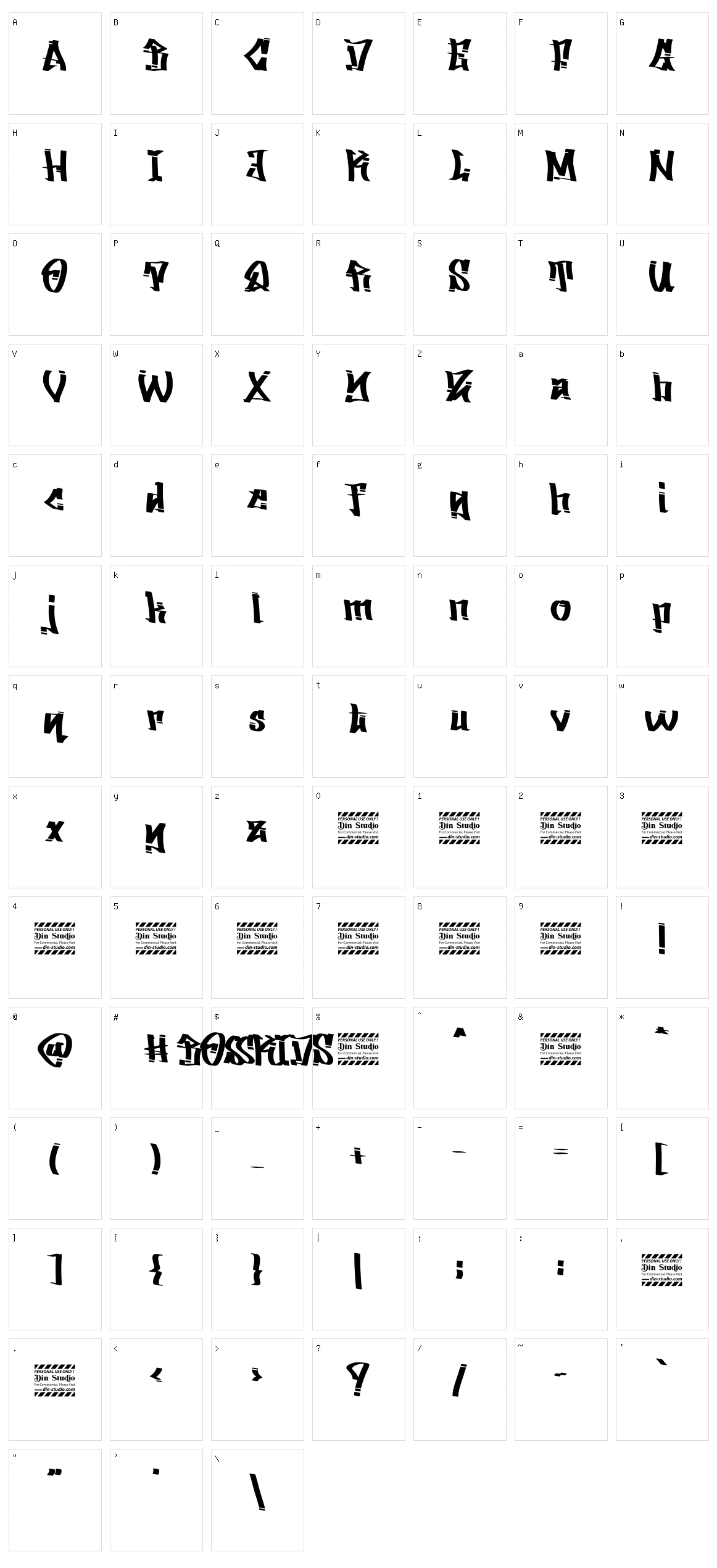 Bosskids Character Set