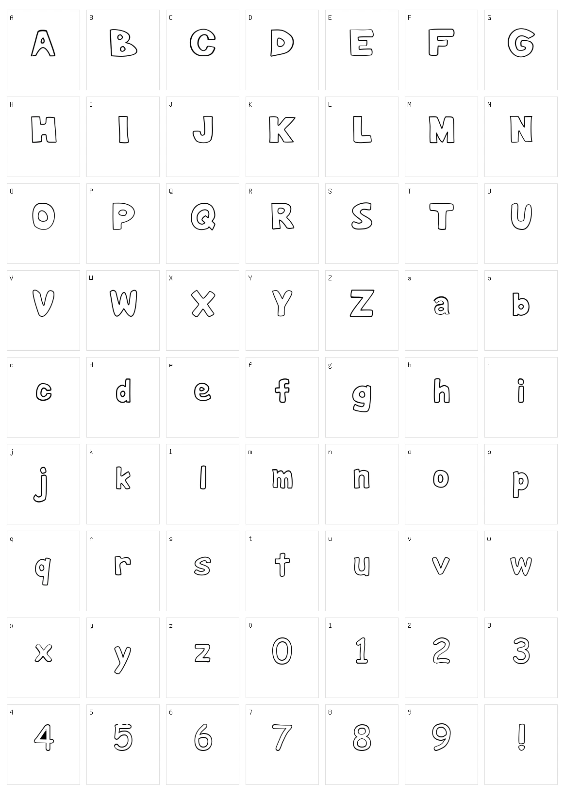 Jungle Junk Character Set