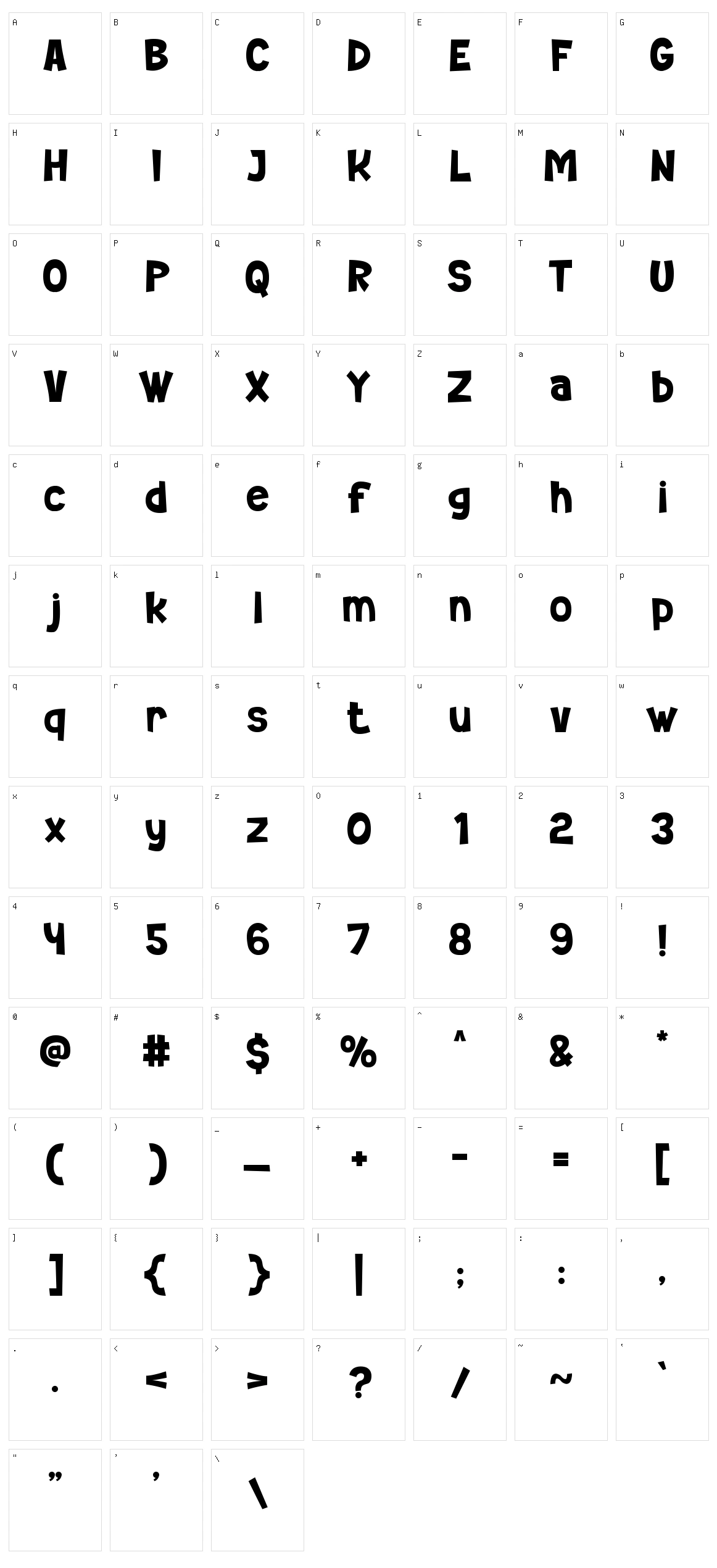 Jungle Ranger Character Set