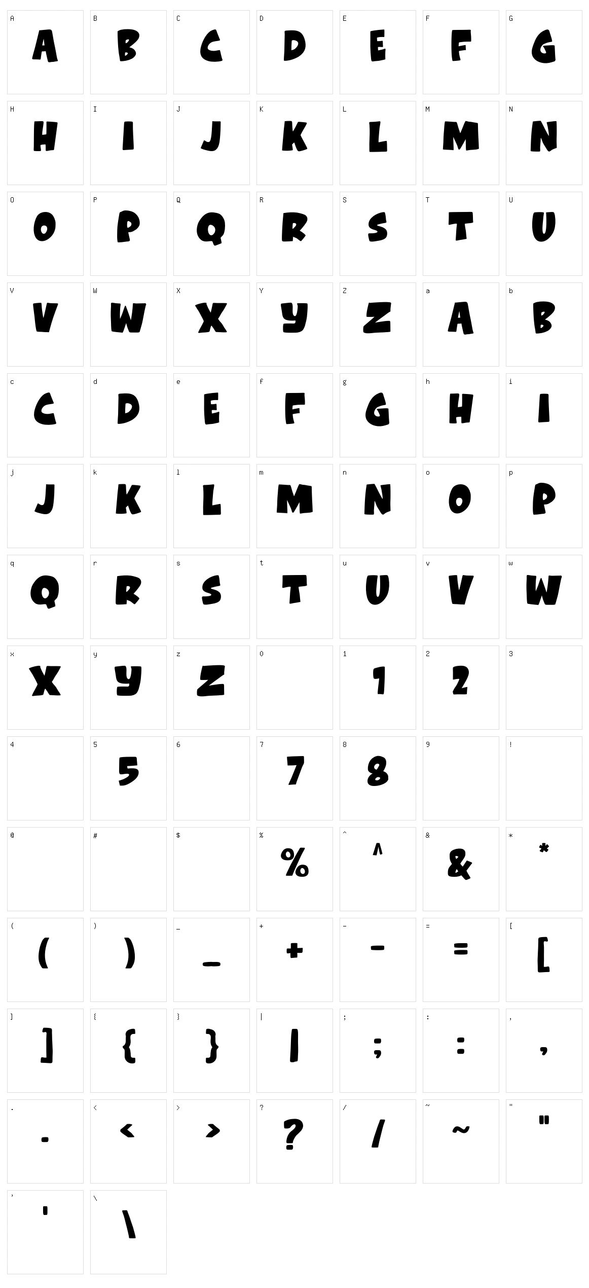 Kartun Character Set
