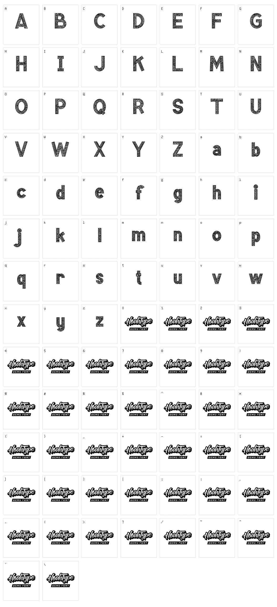 Kinder School Sketch Character Set