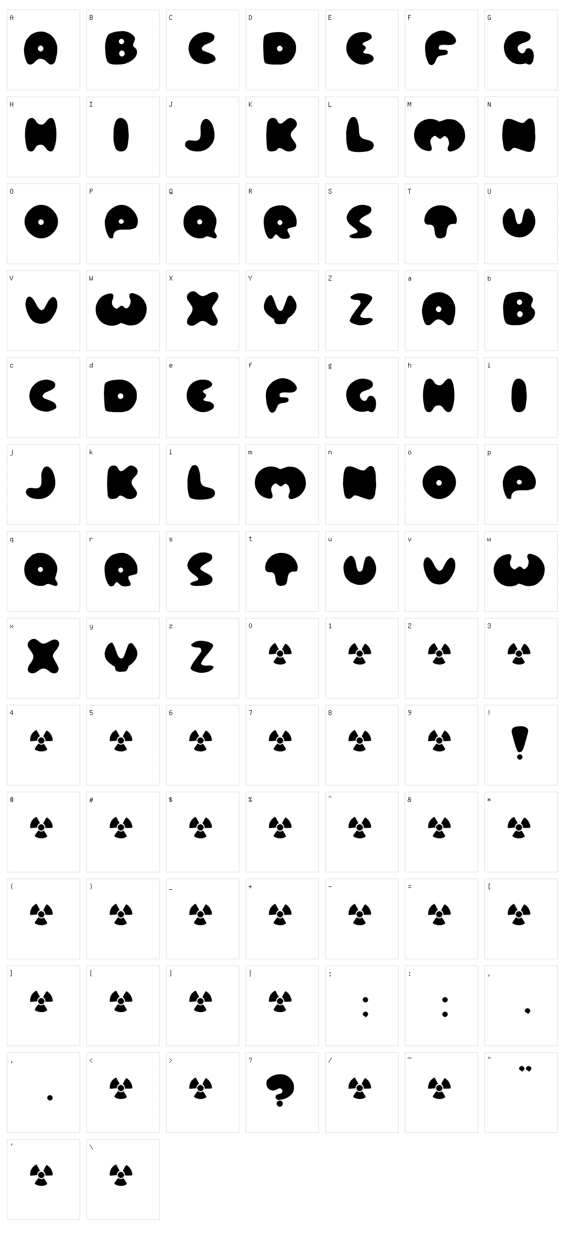 Lard! Character Set